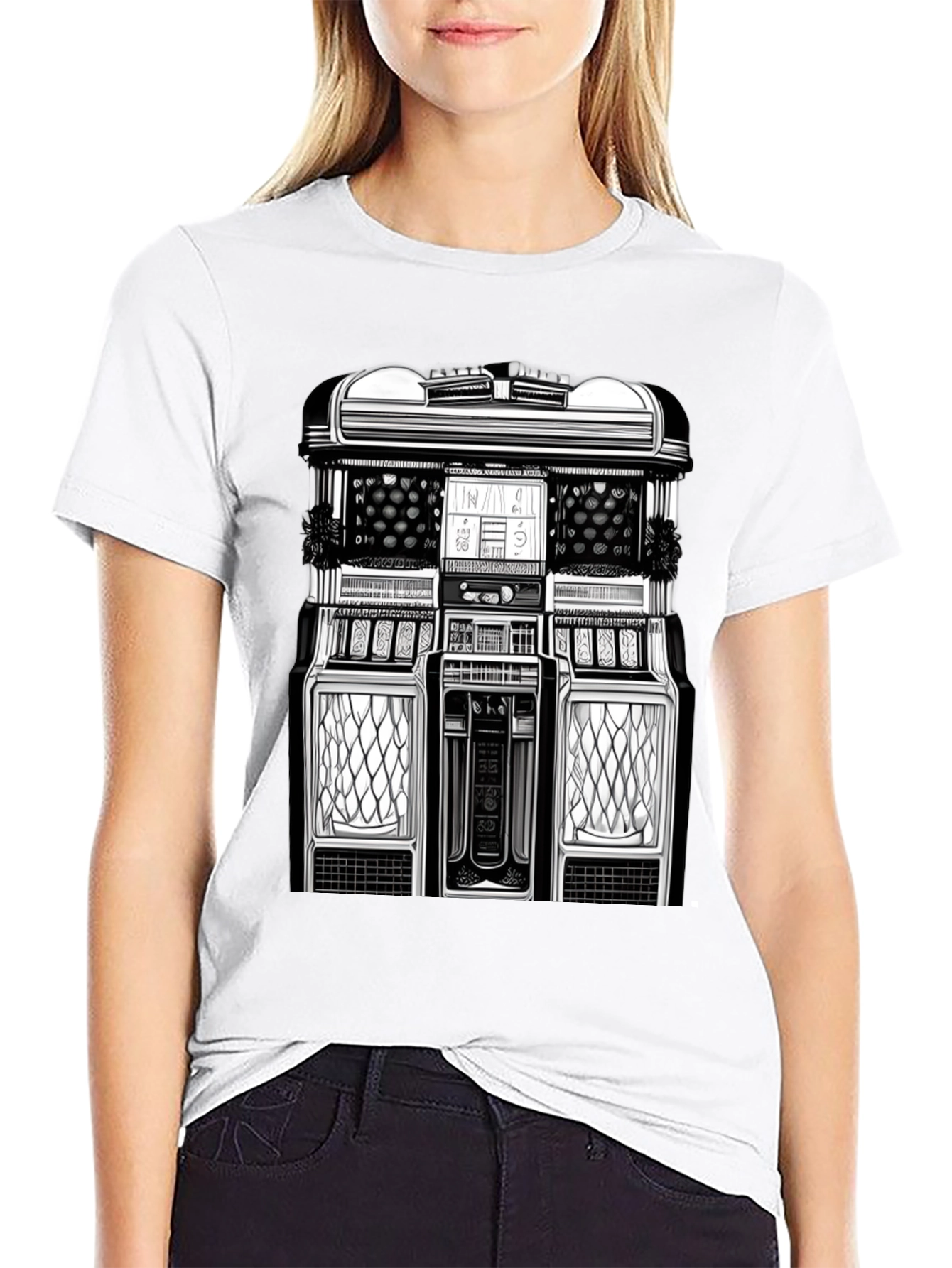 Retro Jukebox Graphic Tee