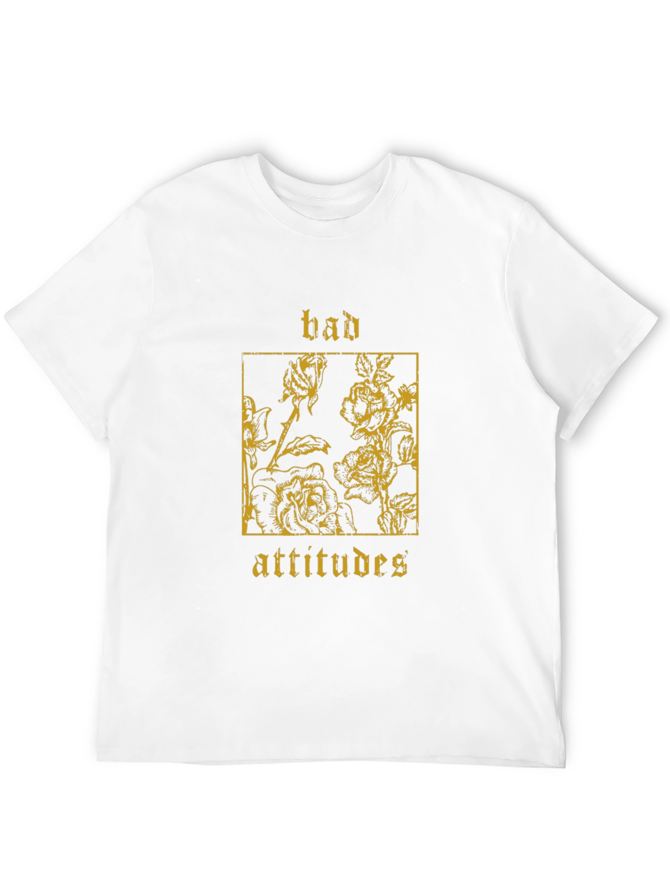 Bad Attitudes Graphic Tee - Black Unisex T-Shirt