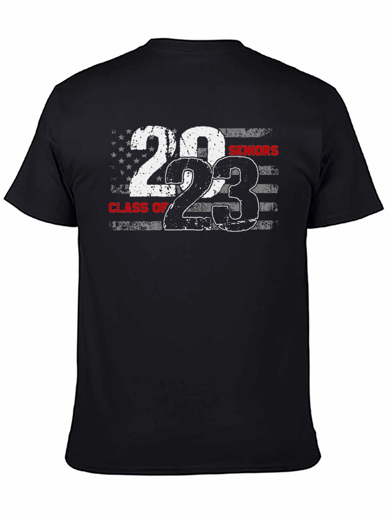 Seniors Class of 2023 Flag Graphic T-Shirt