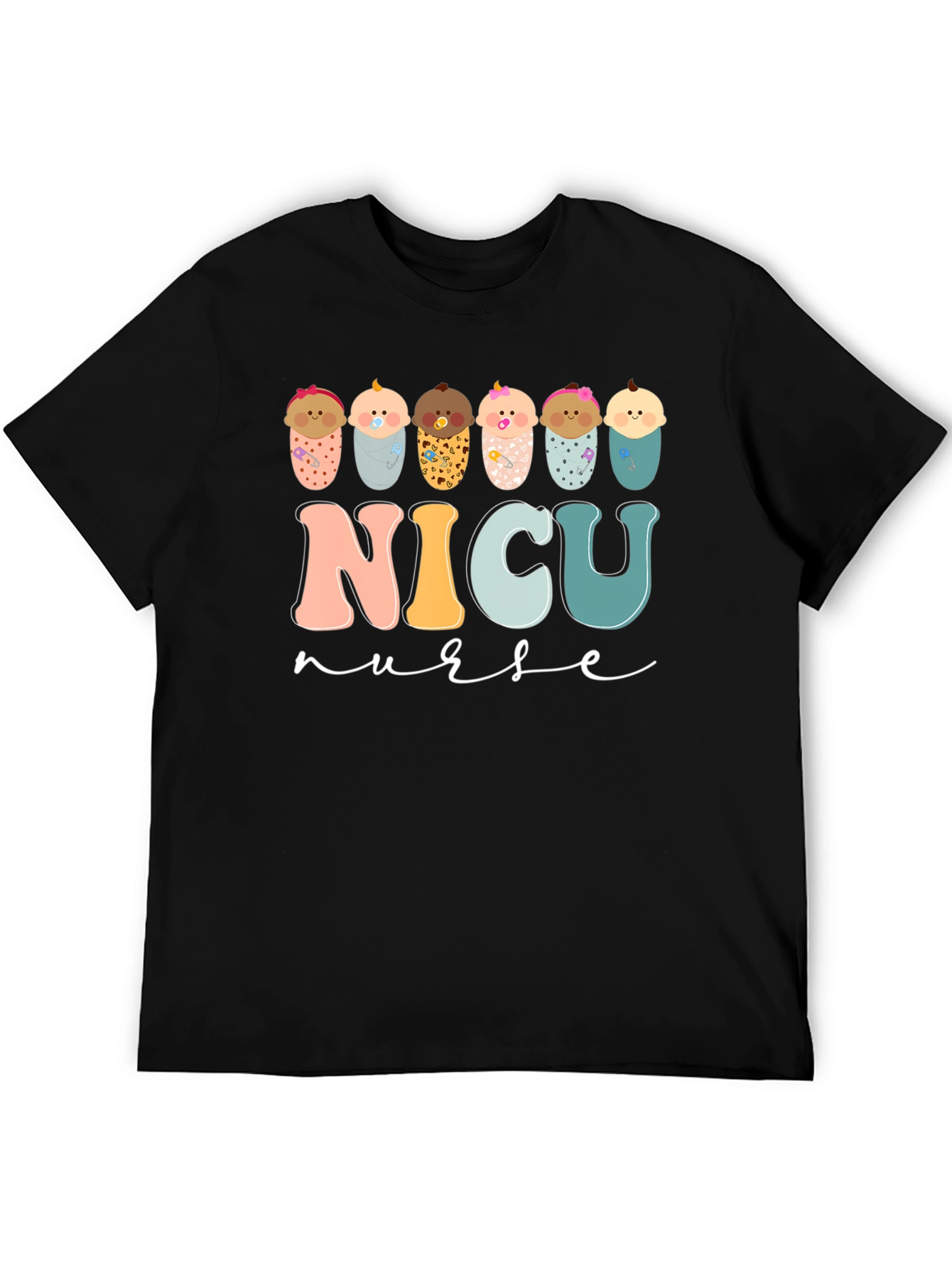 NICU Nurse T-Shirt - Adorable Baby Design