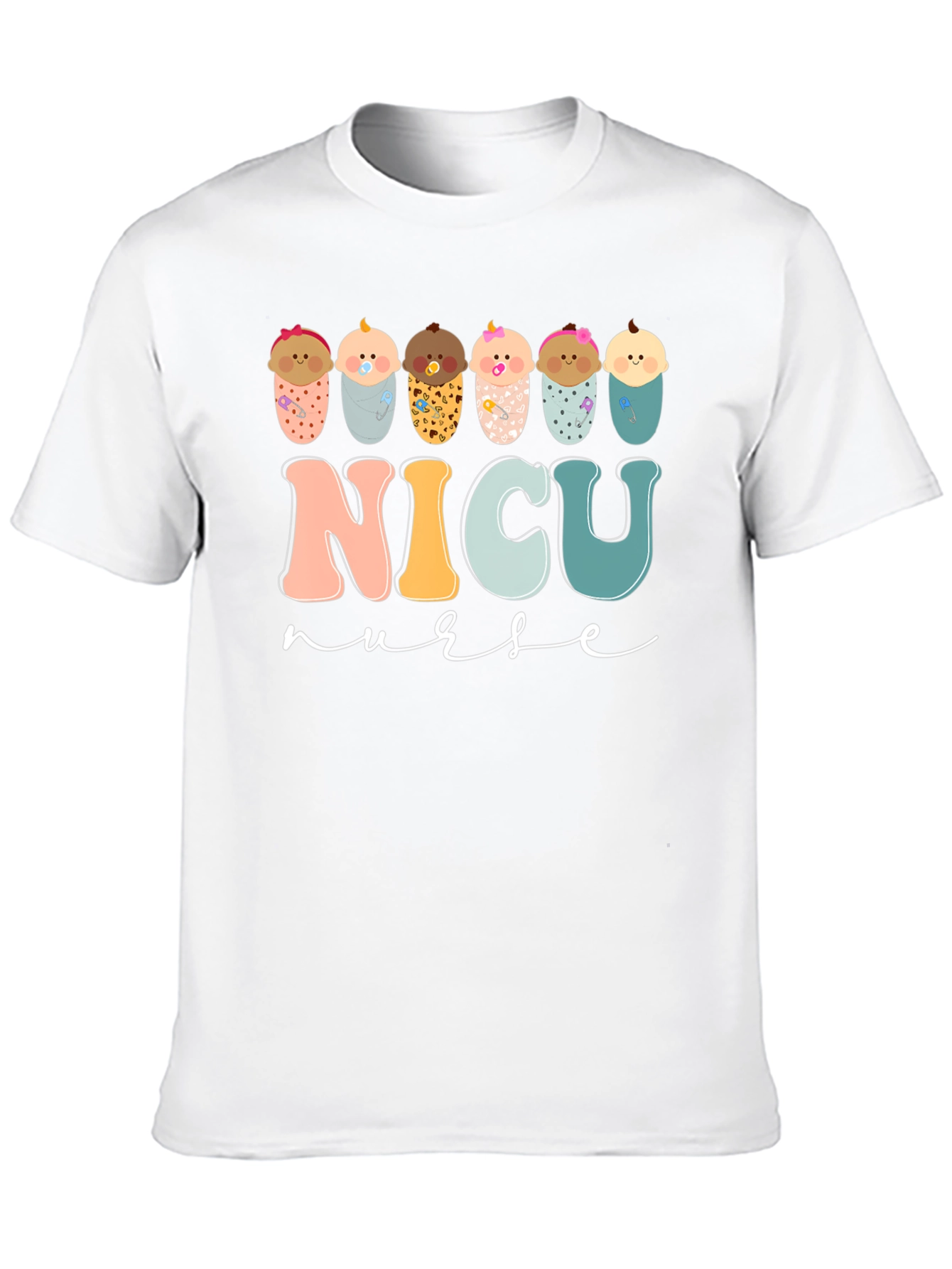 NICU Nurse T-Shirt - Adorable Baby Design