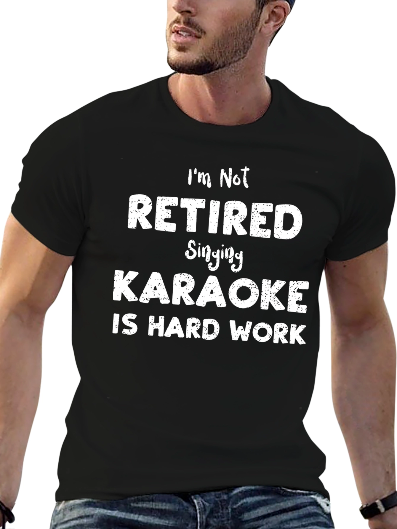 Funny Karaoke Hard Work T-Shirt