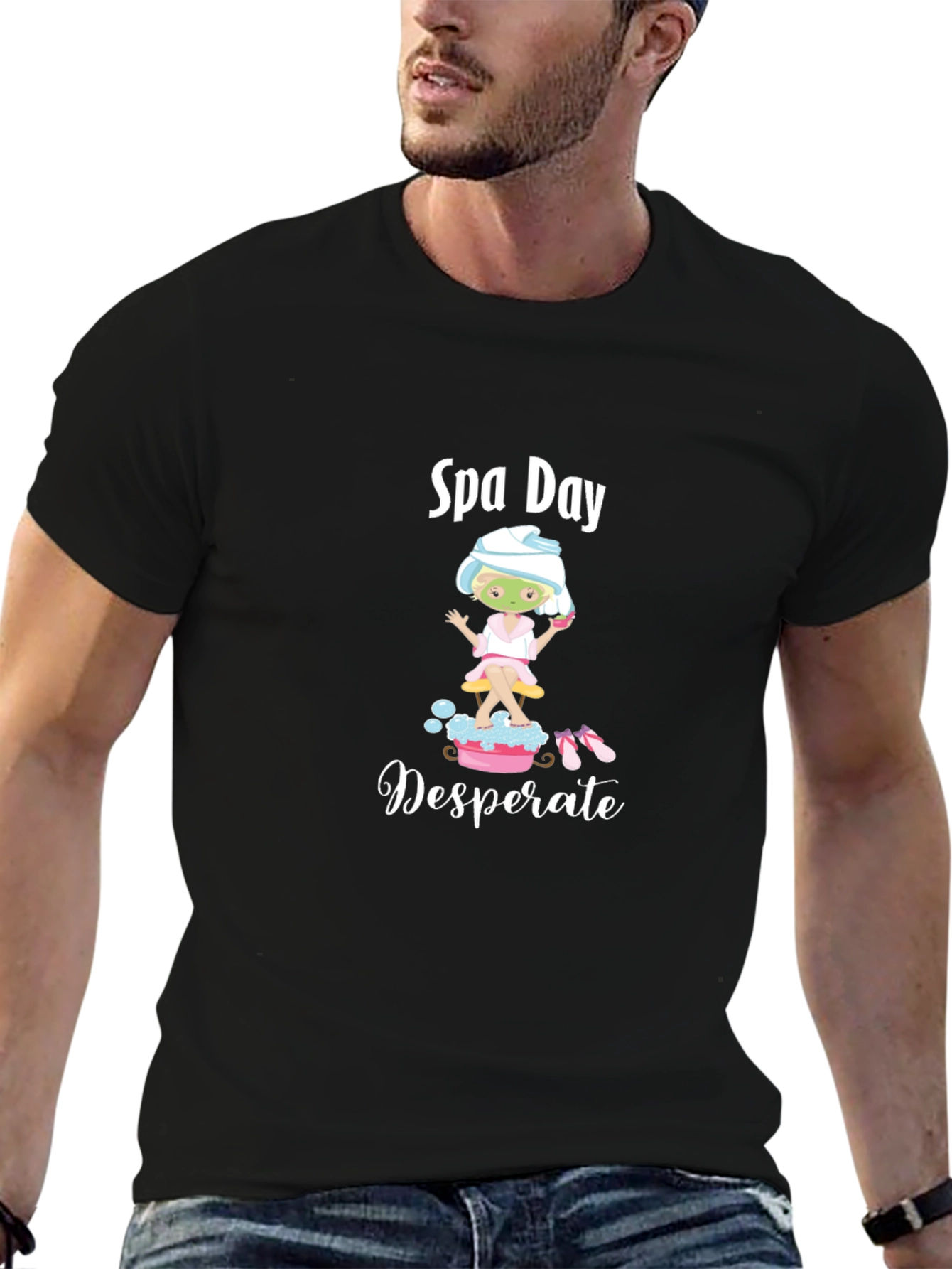 Spa Day Graphic Tee - Relax and Unwind!