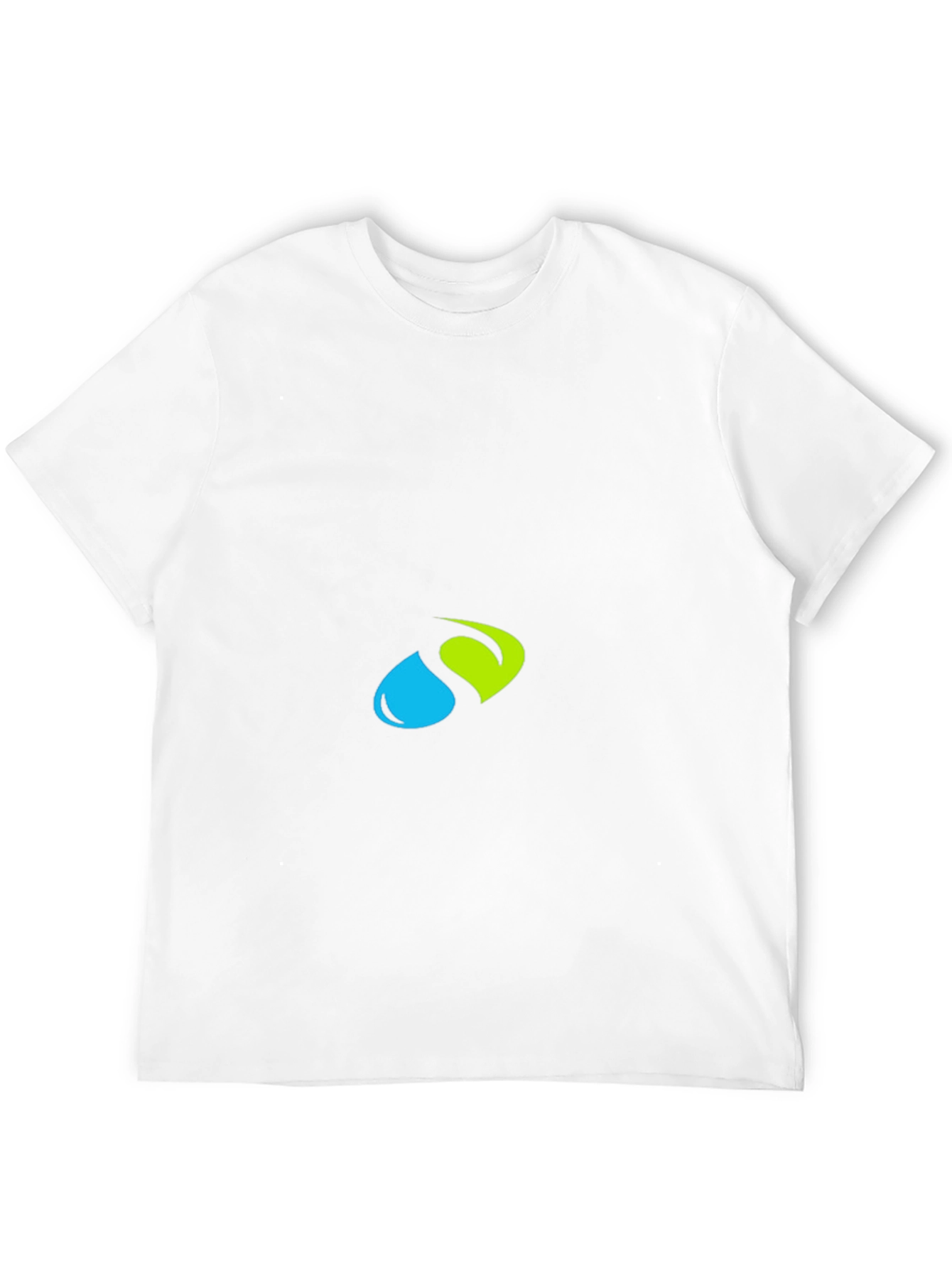 Modern Black Tee with Abstract Logo