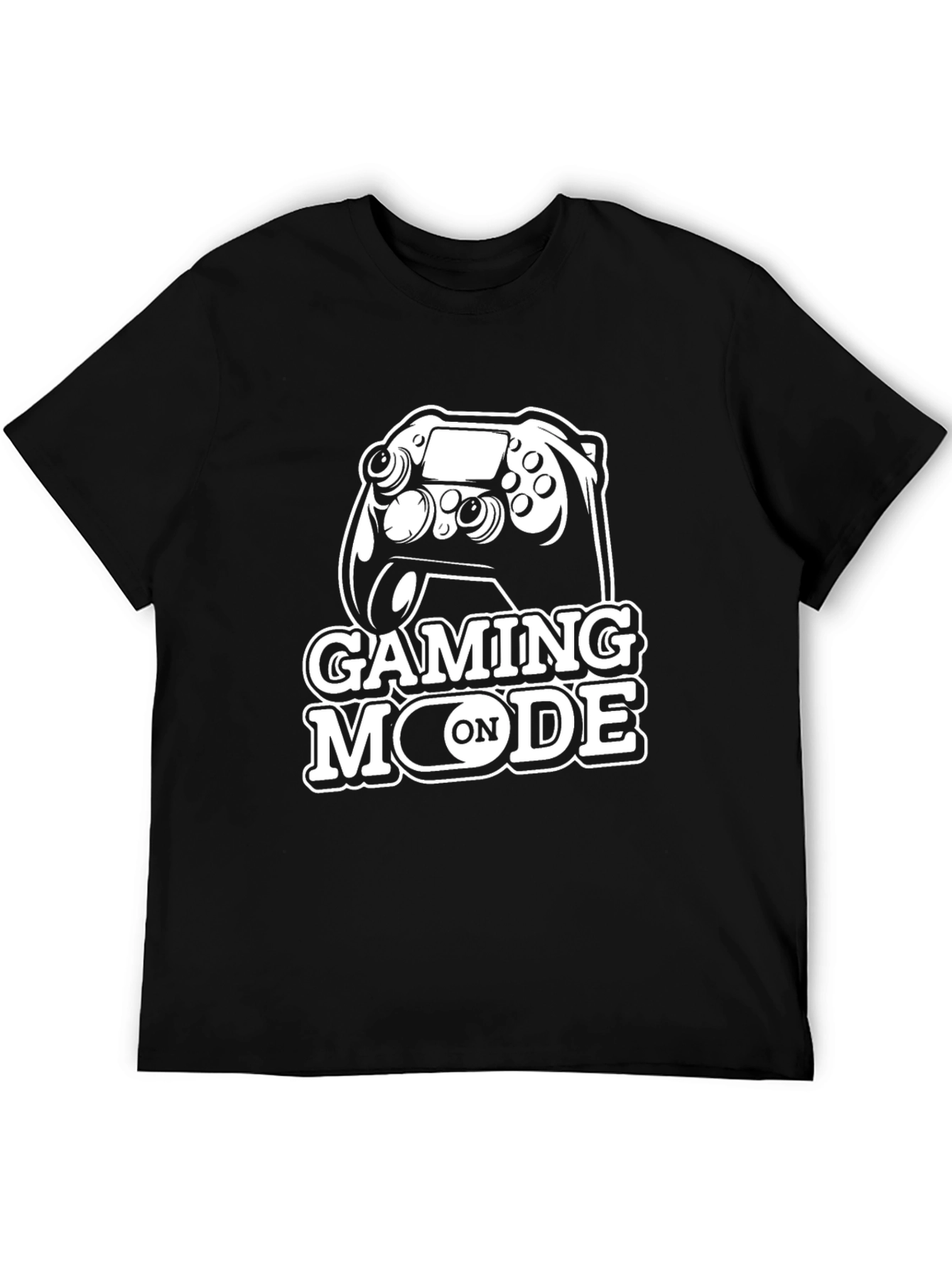 Gaming Mode On T-Shirt - Black Gamer Tee