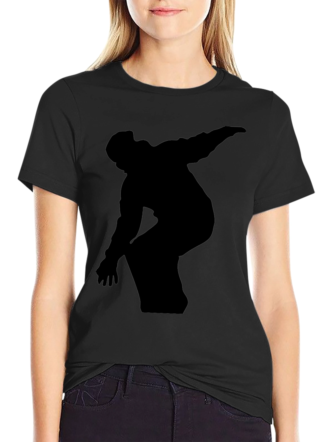 Silhouette Rider Black T-Shirt