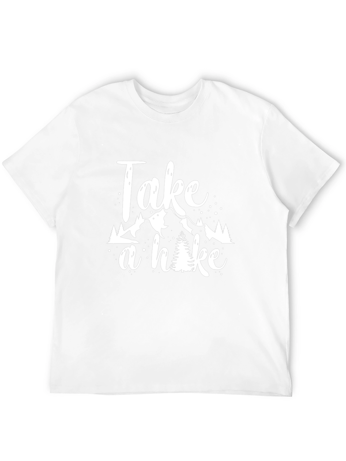 Take a Hike Black T-Shirt - Nature Adventure Tee