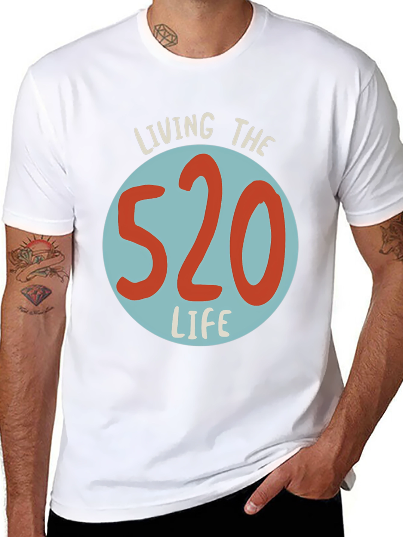 Living the 520 Life T-Shirt - Graphic Tee