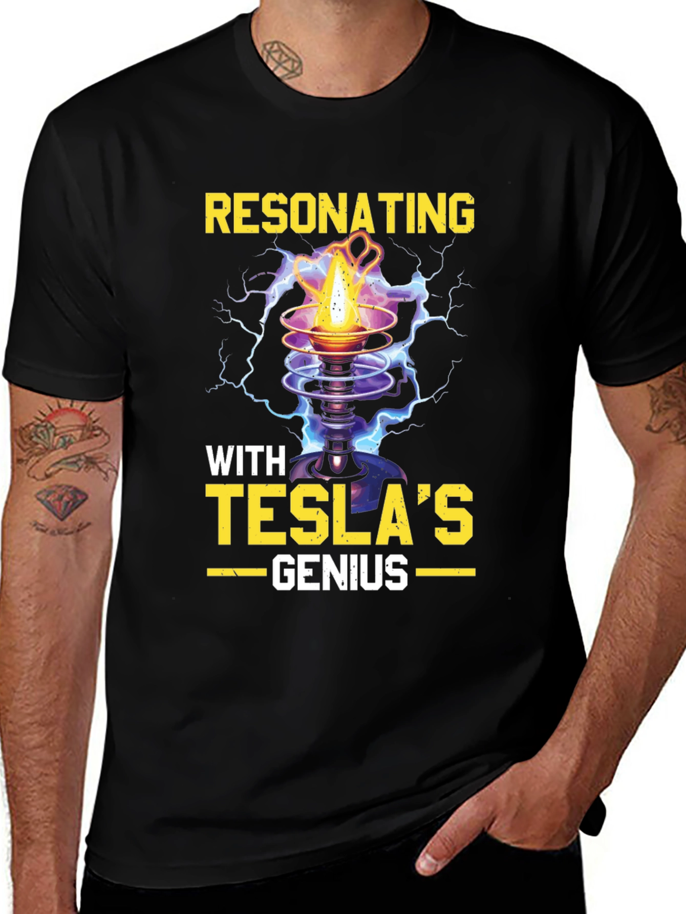 Resonating with Teslas Genius T-Shirt