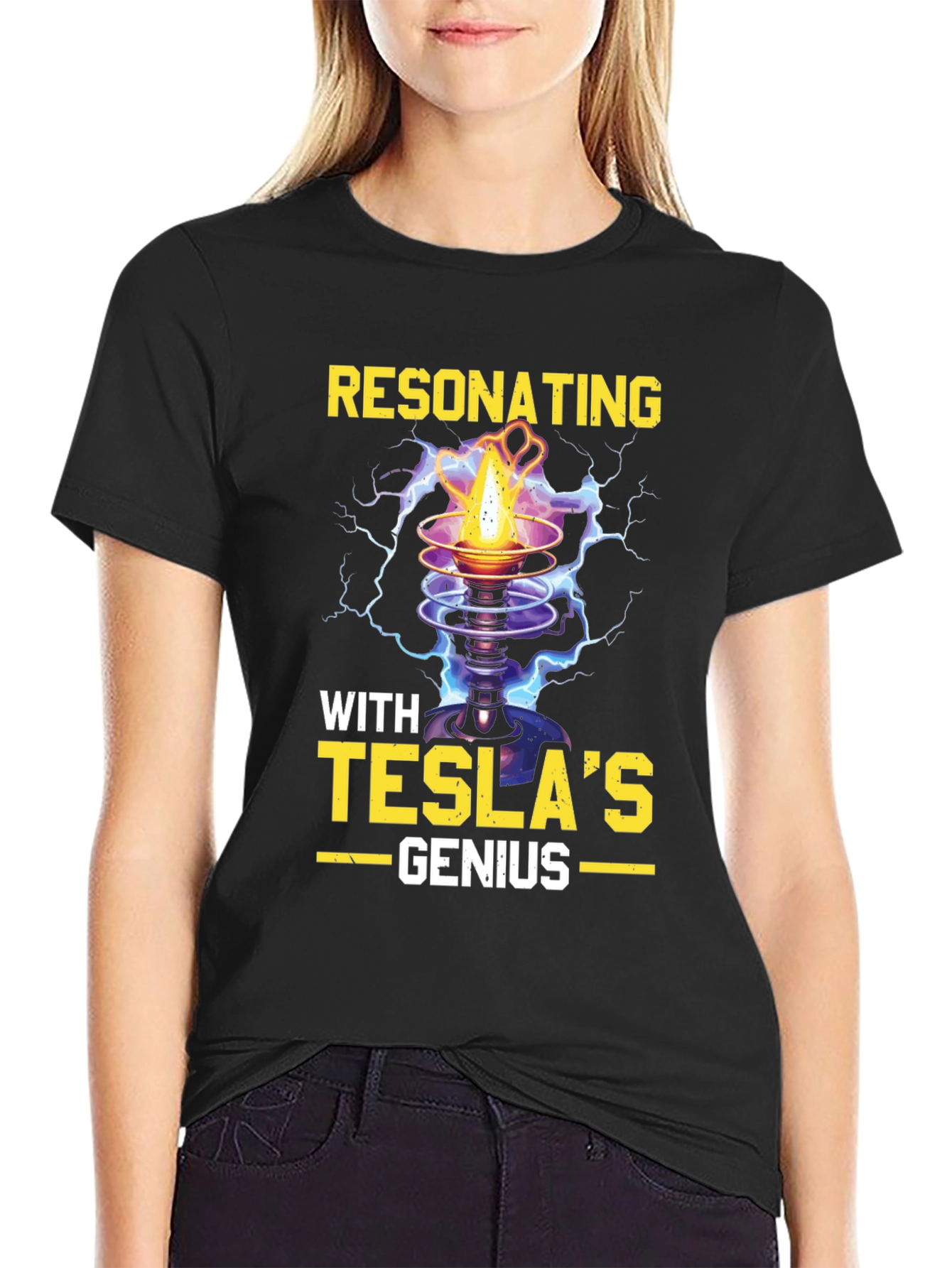 Resonating with Teslas Genius T-Shirt