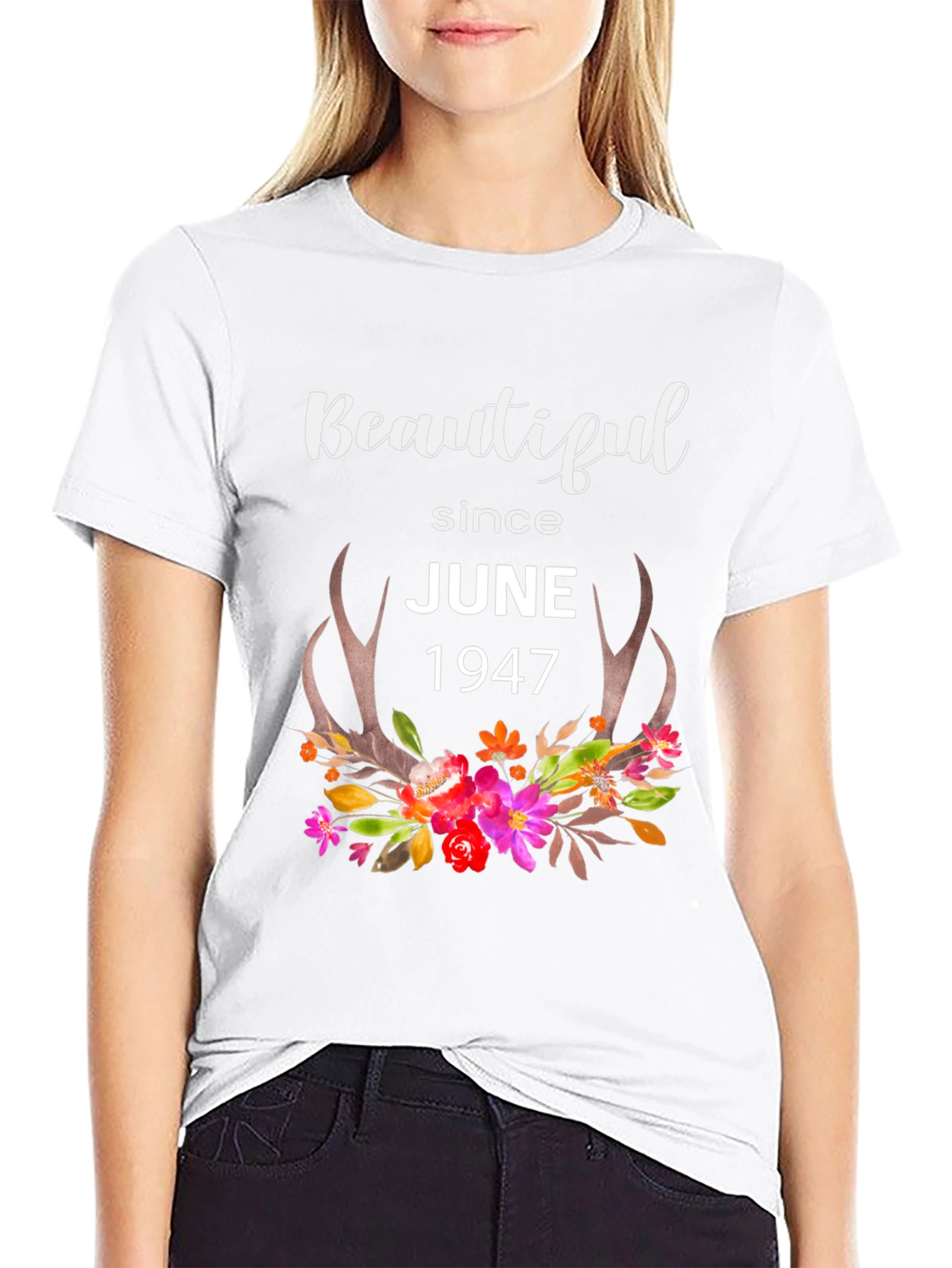 Beautiful Since June 1947 Graphic T-Shirt