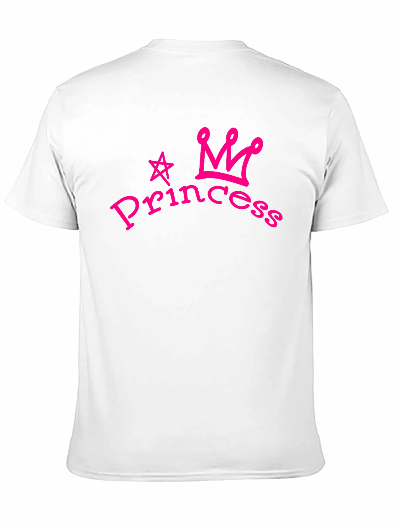 Princess Crown Graphic Tee - Stylish Black T-Shirt