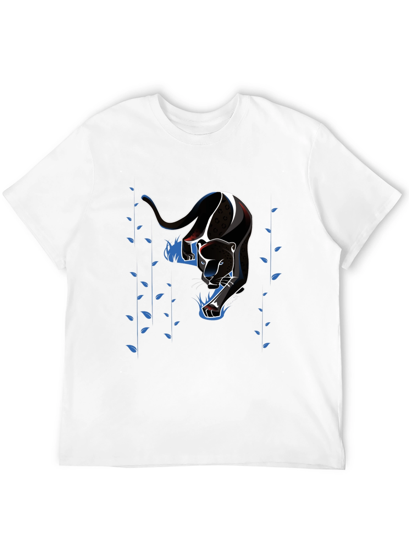 Black Panther Graphic Tee - Mens Short Sleeve