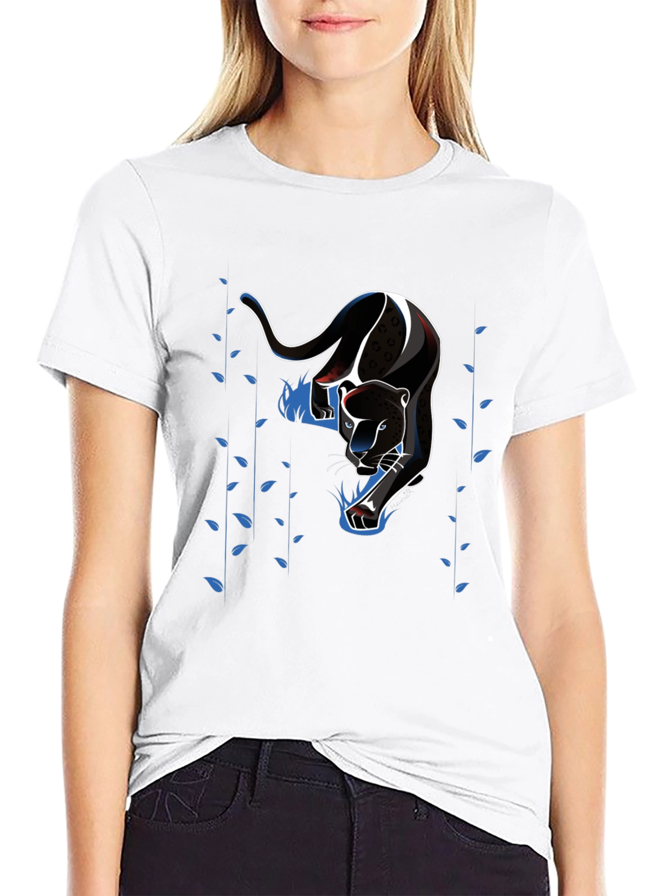 Black Panther Graphic Tee - Mens Short Sleeve