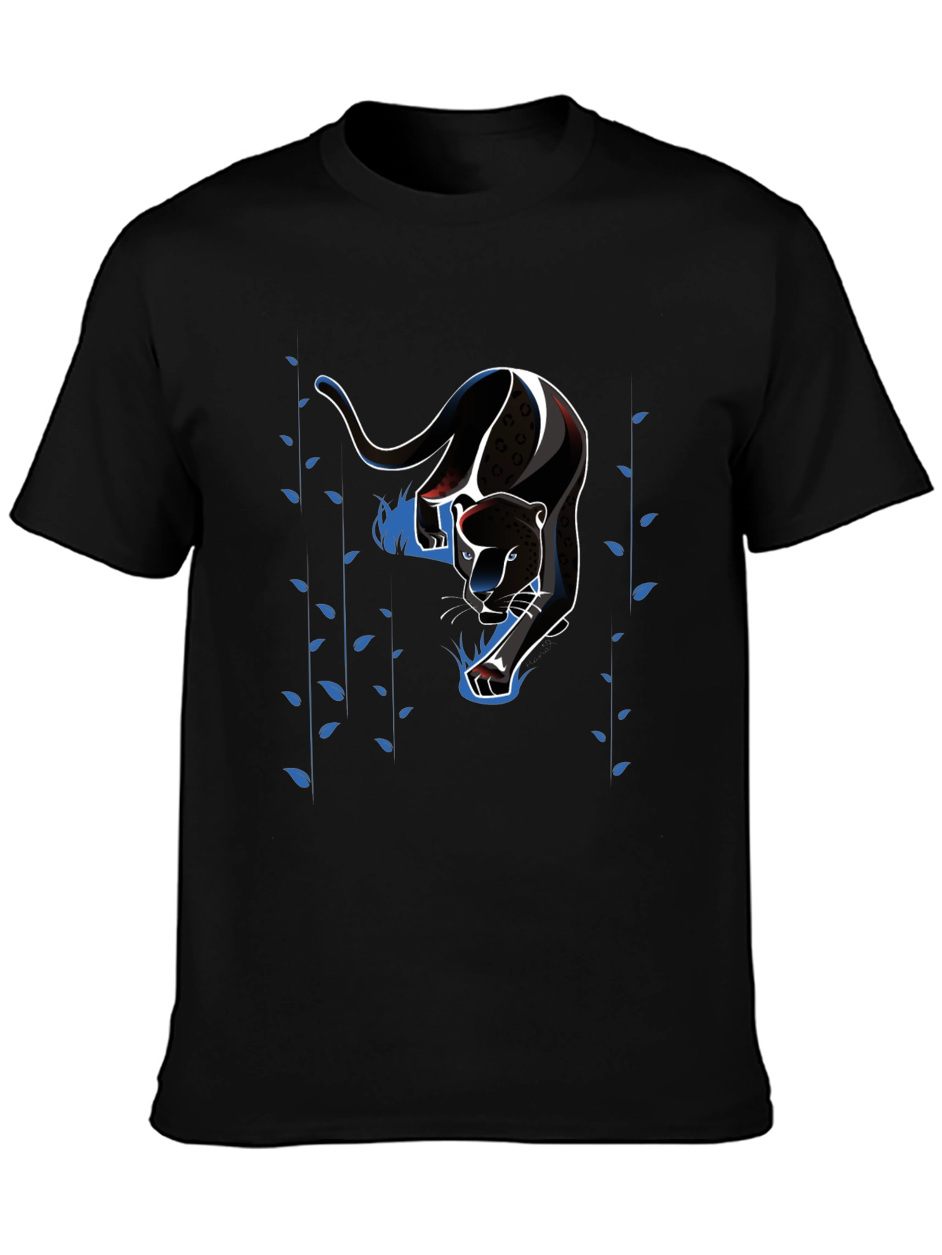 Black Panther Graphic Tee - Mens Short Sleeve