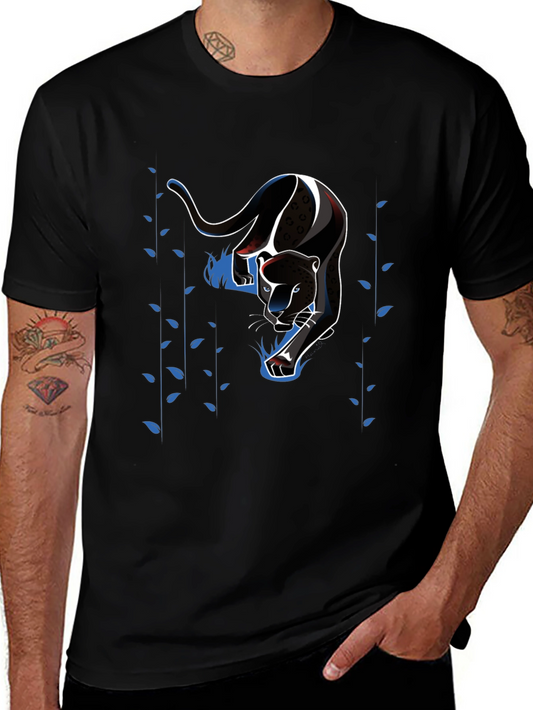 Black Panther Graphic Tee - Mens Short Sleeve