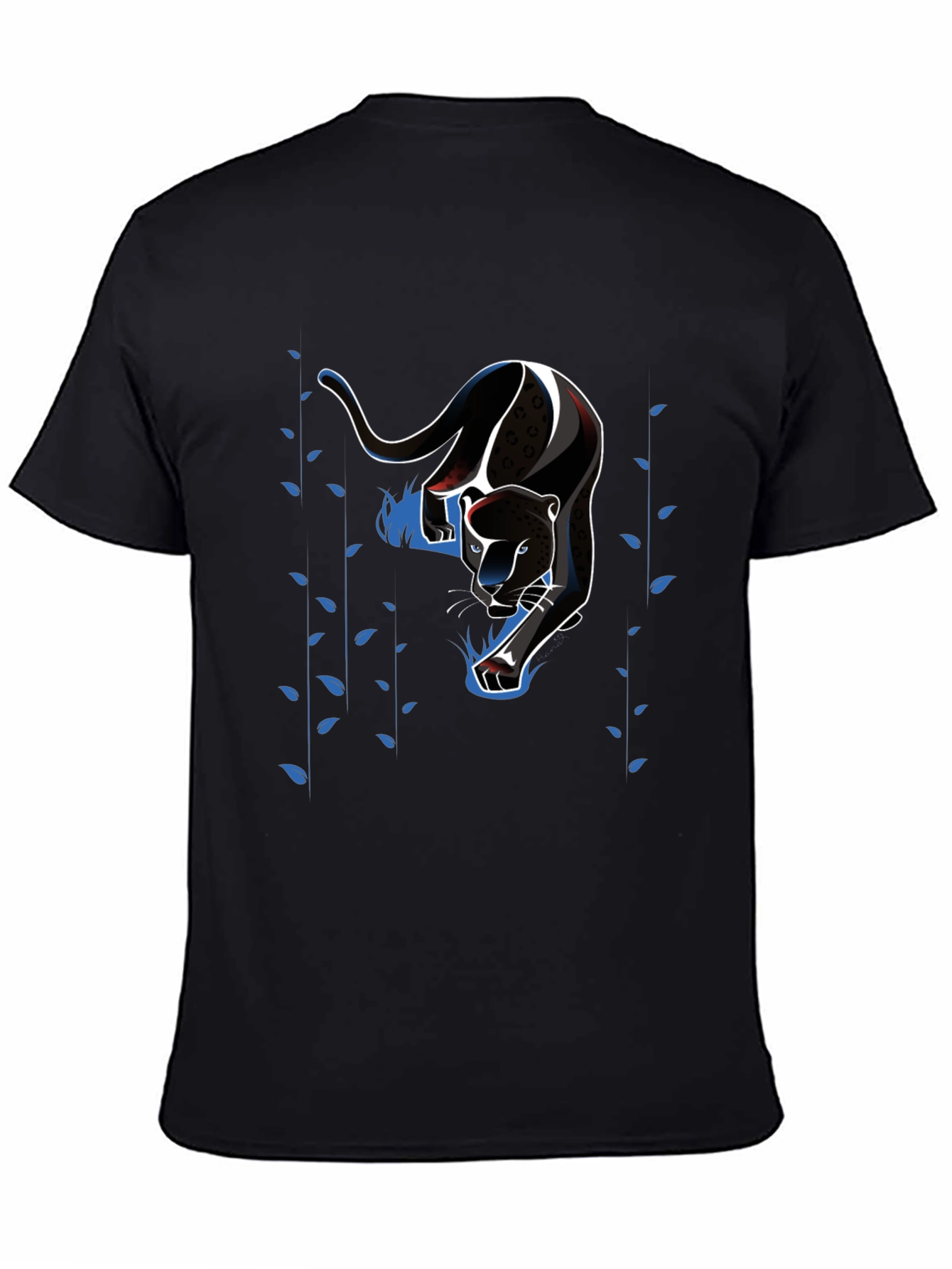 Black Panther Graphic Tee - Mens Short Sleeve