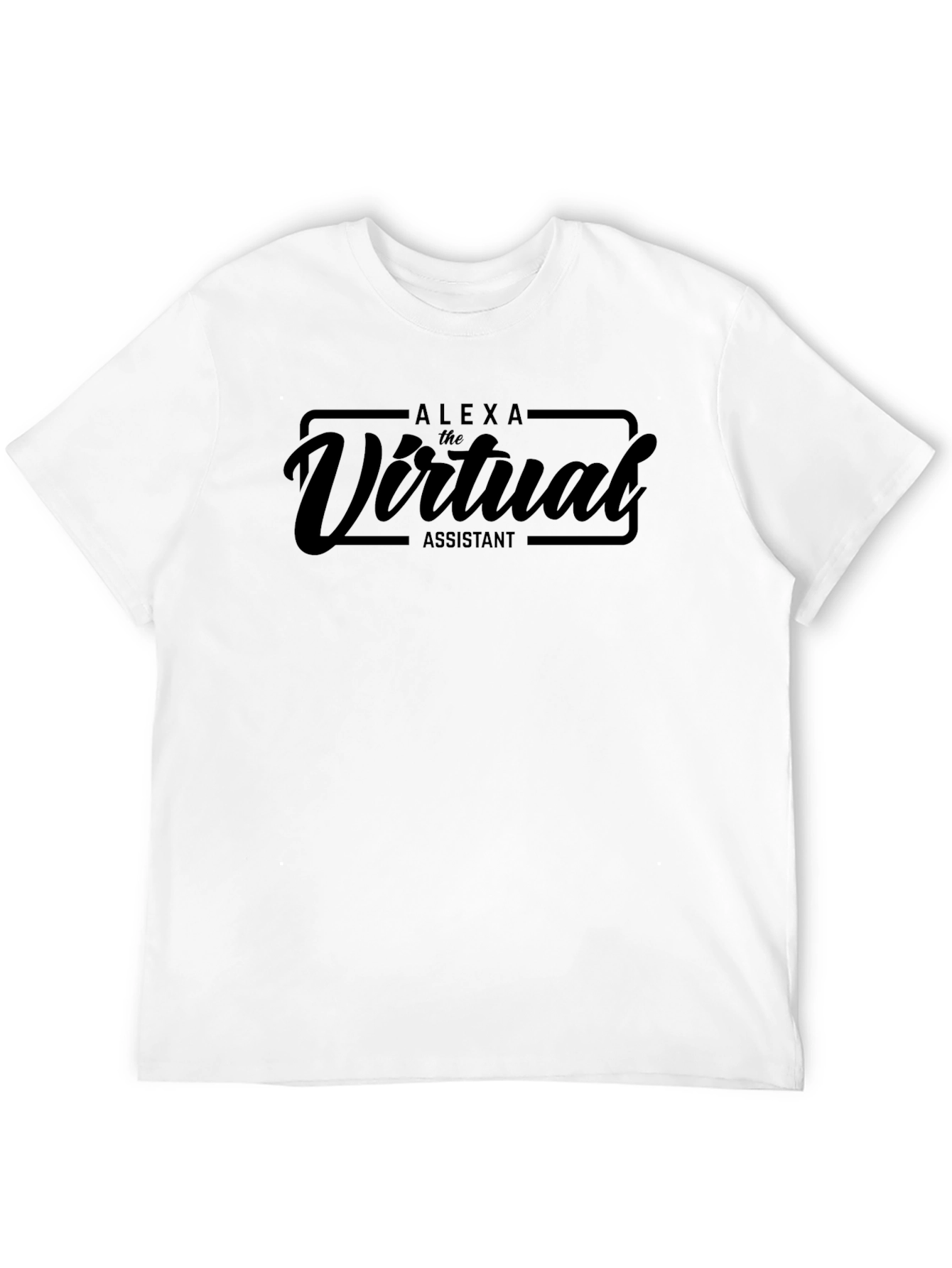 Alexa the Virtual Assistant Black T-Shirt