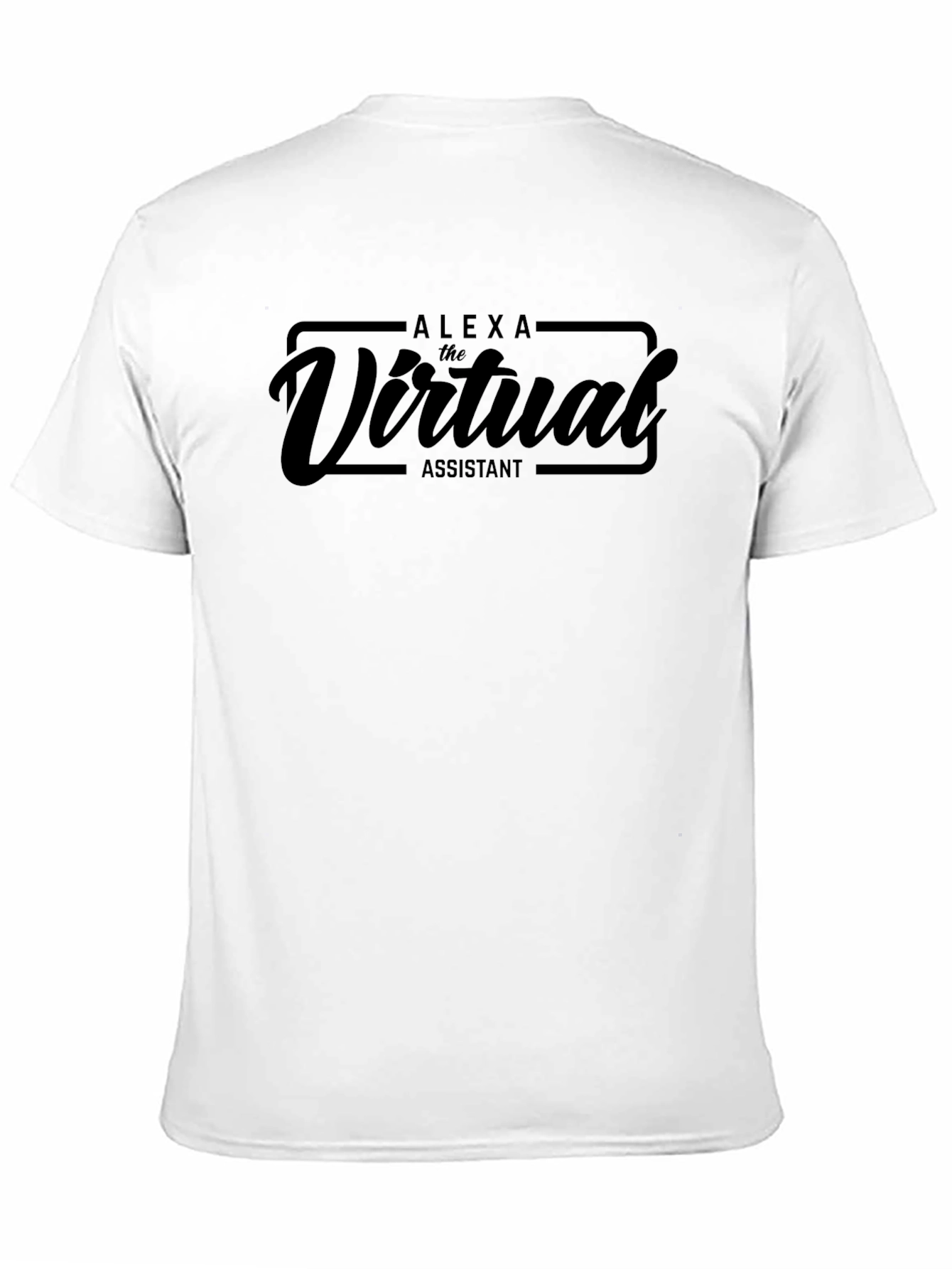 Alexa the Virtual Assistant Black T-Shirt