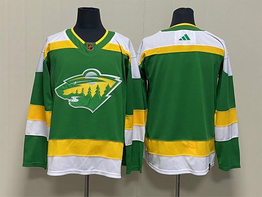 Men's Minnesota Wild Green Alternate Premier Breakaway Blank Jerseys