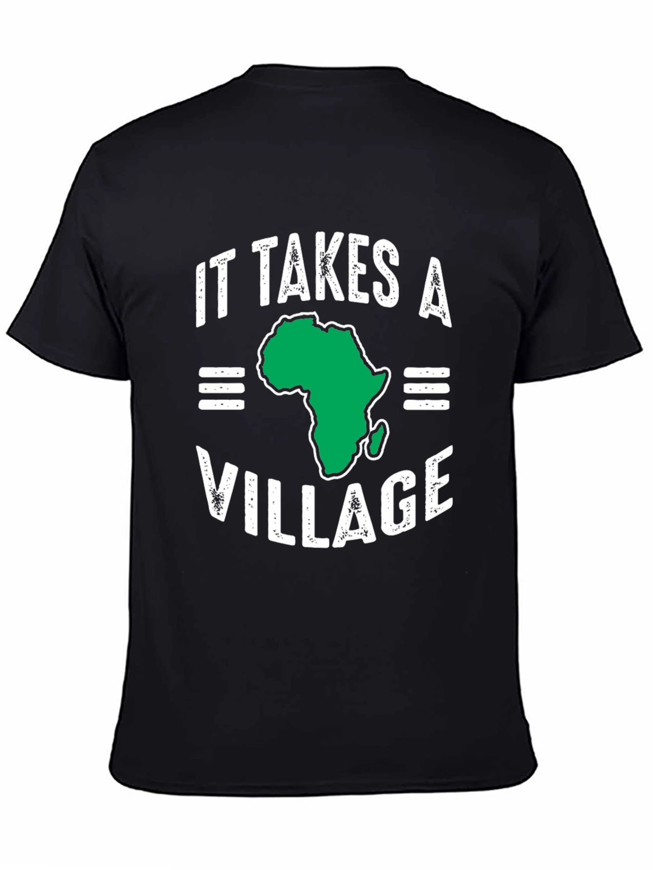 It Takes A Village Africa Map T-Shirt