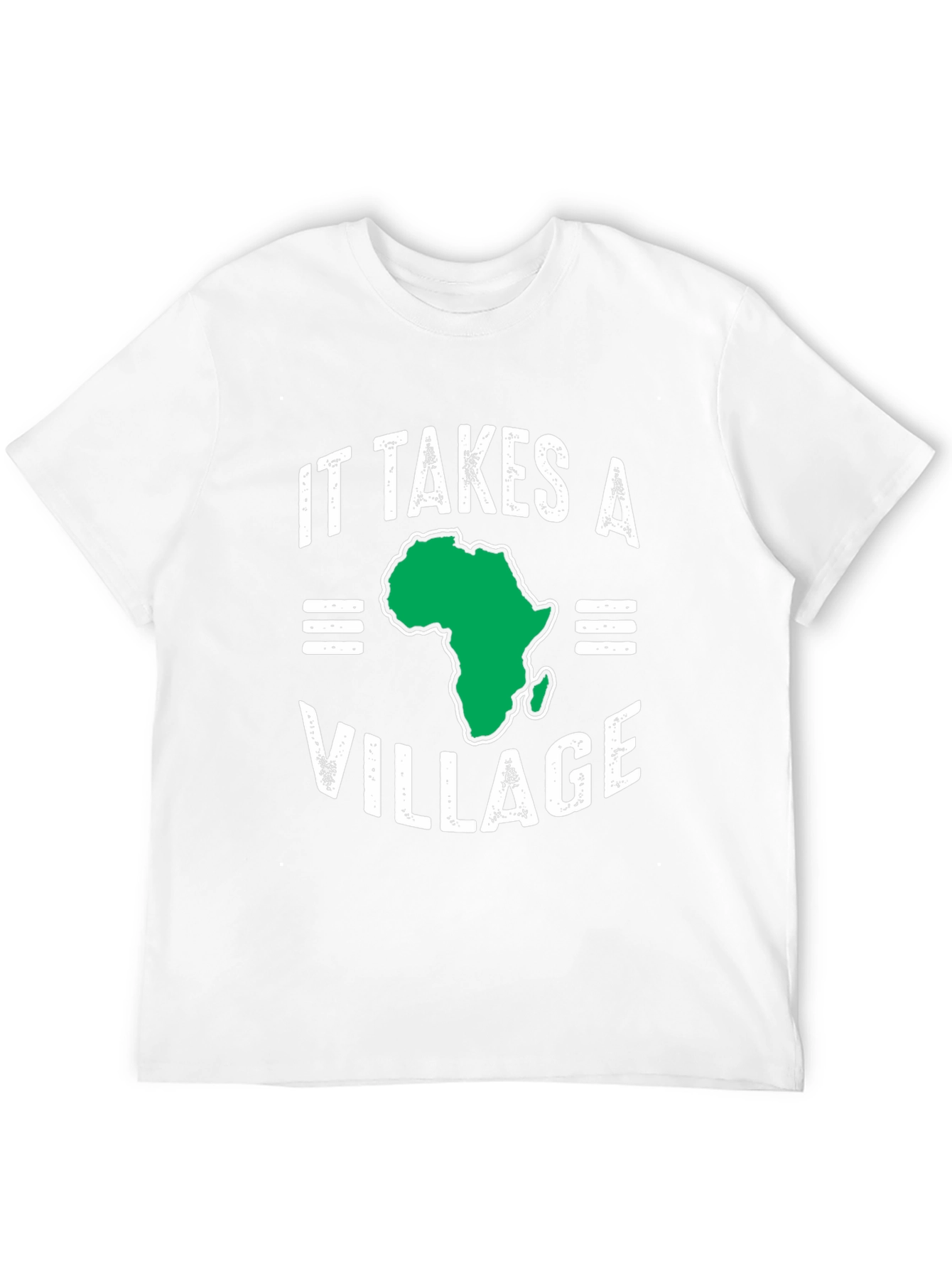 It Takes A Village Africa Map T-Shirt