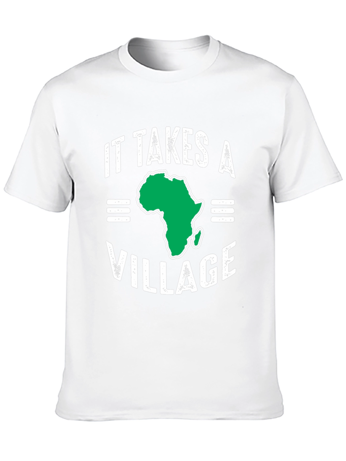 It Takes A Village Africa Map T-Shirt