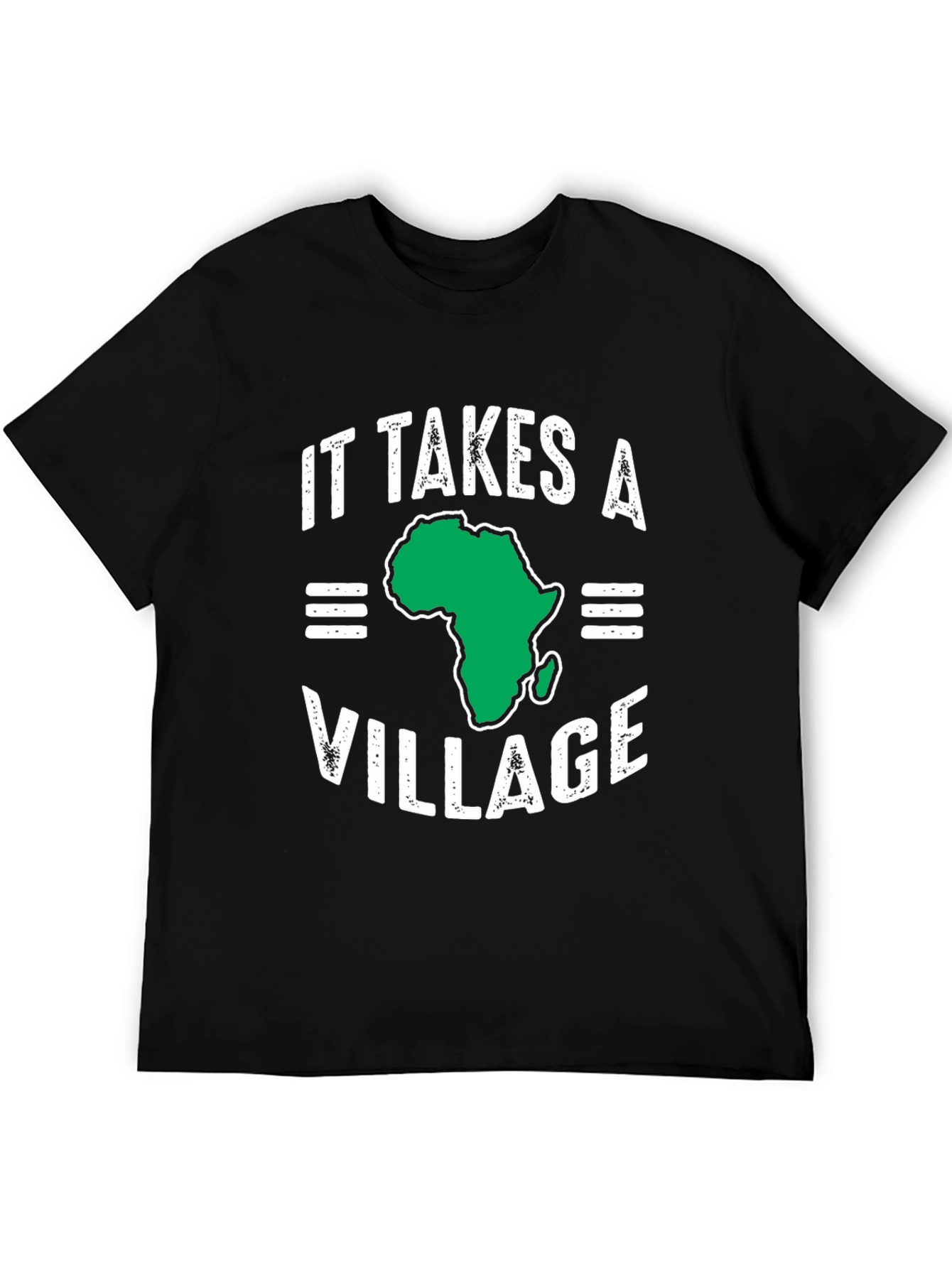 It Takes A Village Africa Map T-Shirt