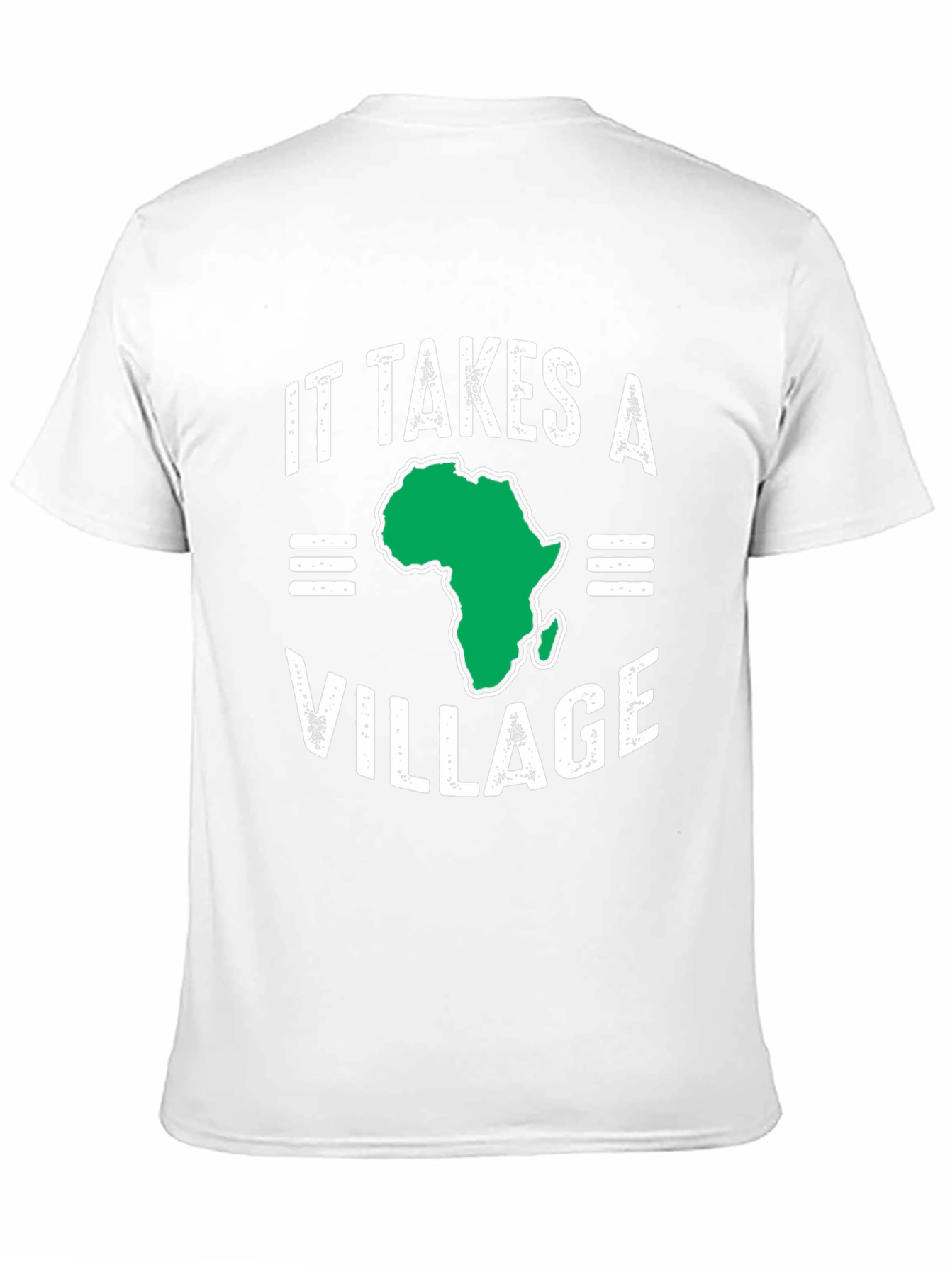 It Takes A Village Africa Map T-Shirt
