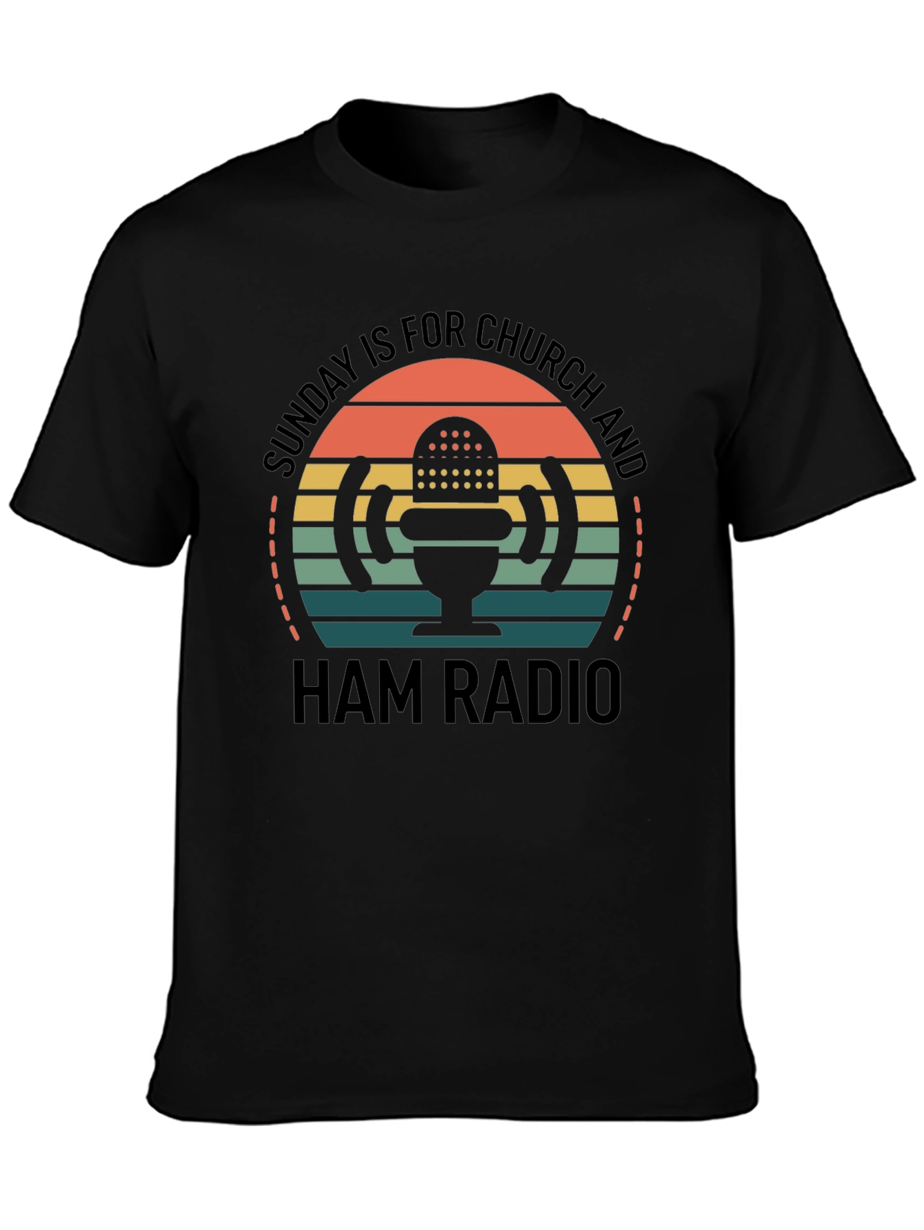 Sunday Church & Ham Radio T-Shirt