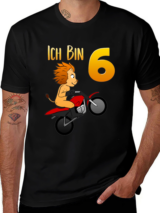 Lion 6th Birthday T-Shirt