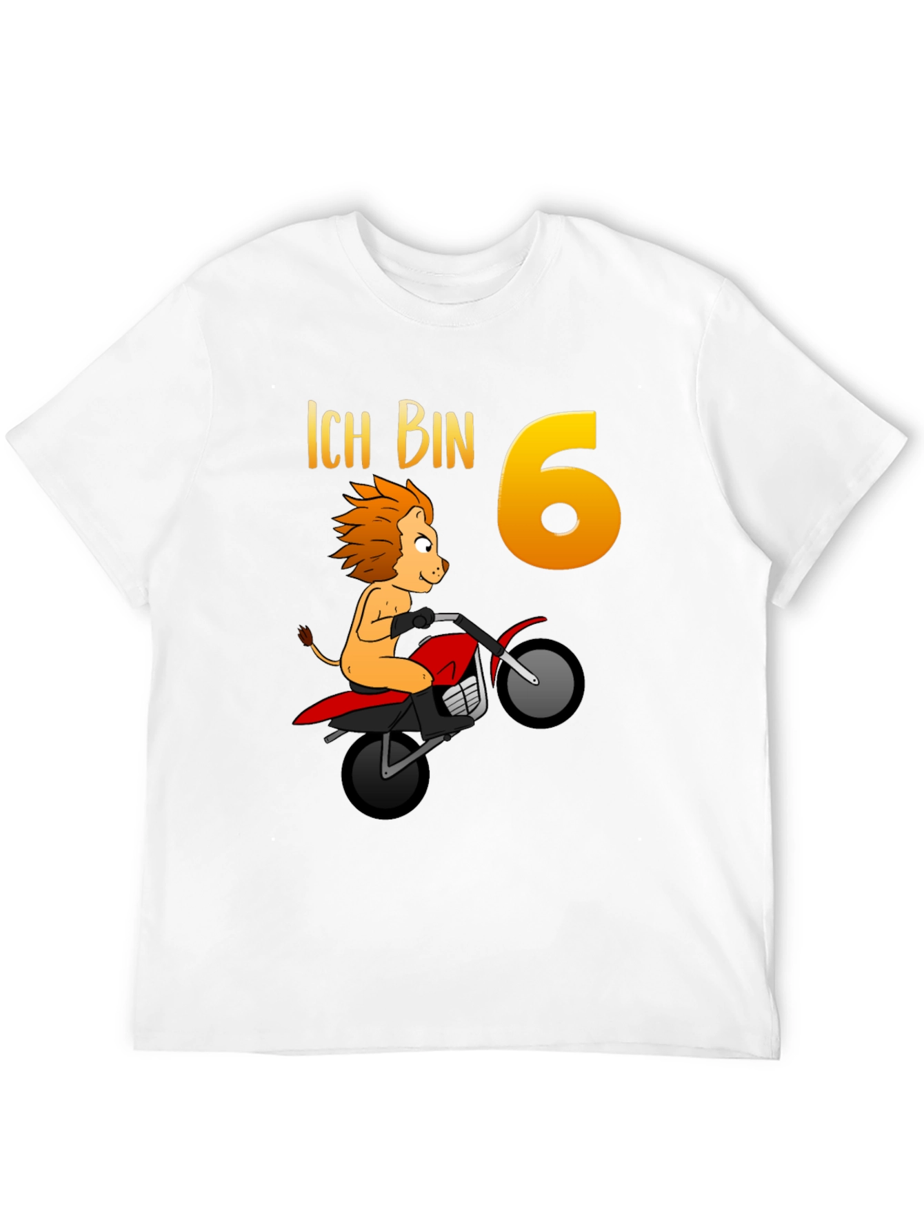 Lion 6th Birthday T-Shirt