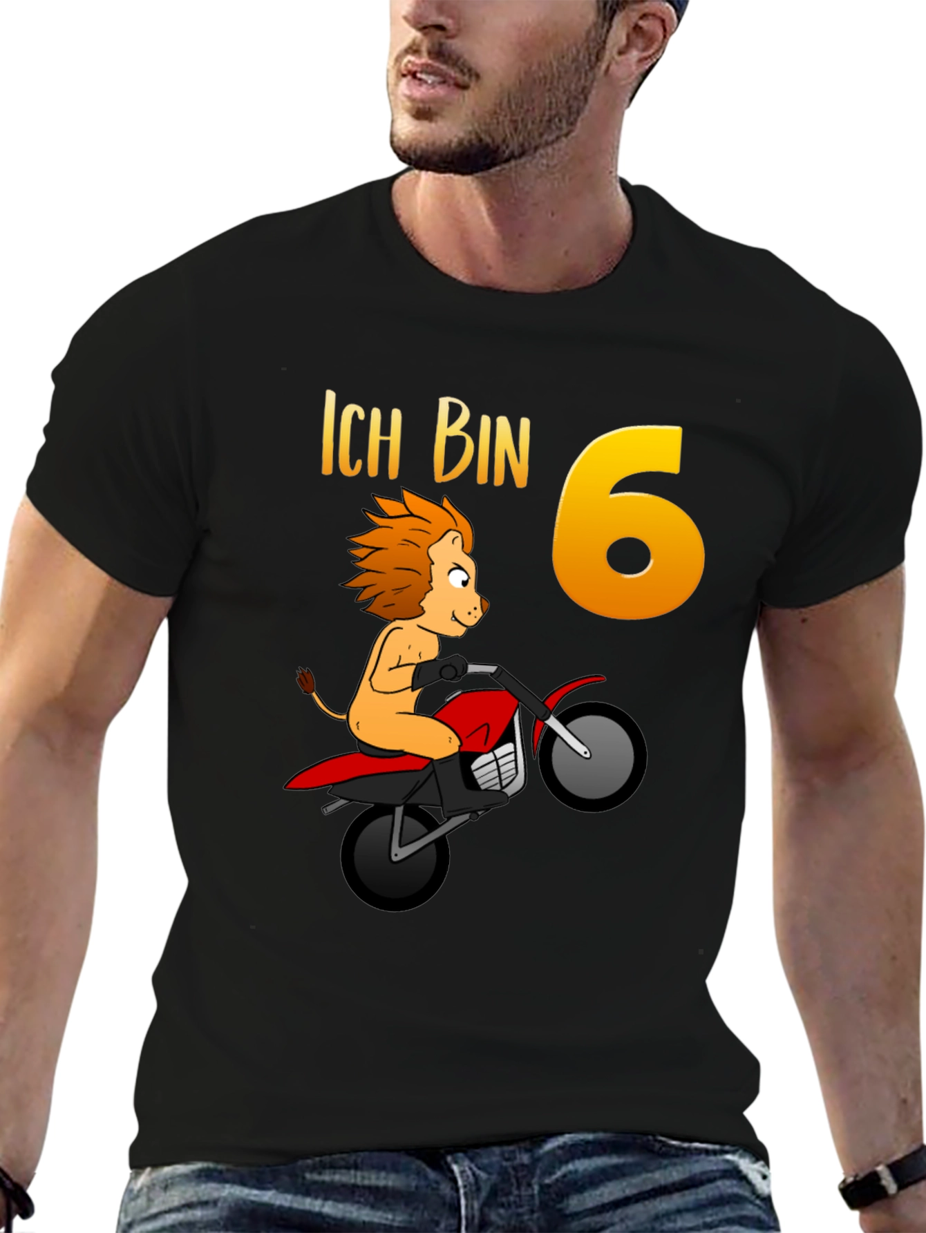 Lion 6th Birthday T-Shirt