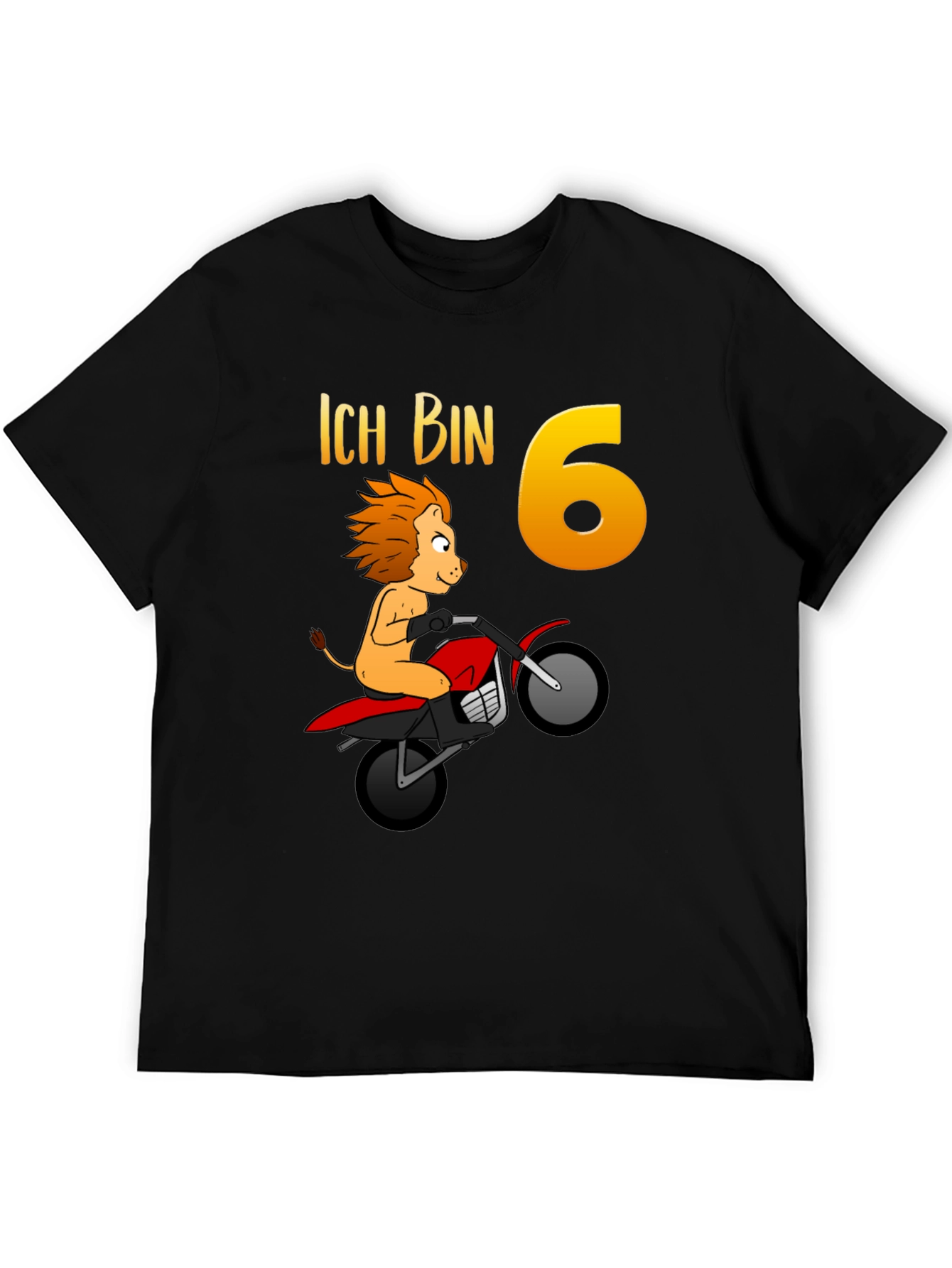 Lion 6th Birthday T-Shirt