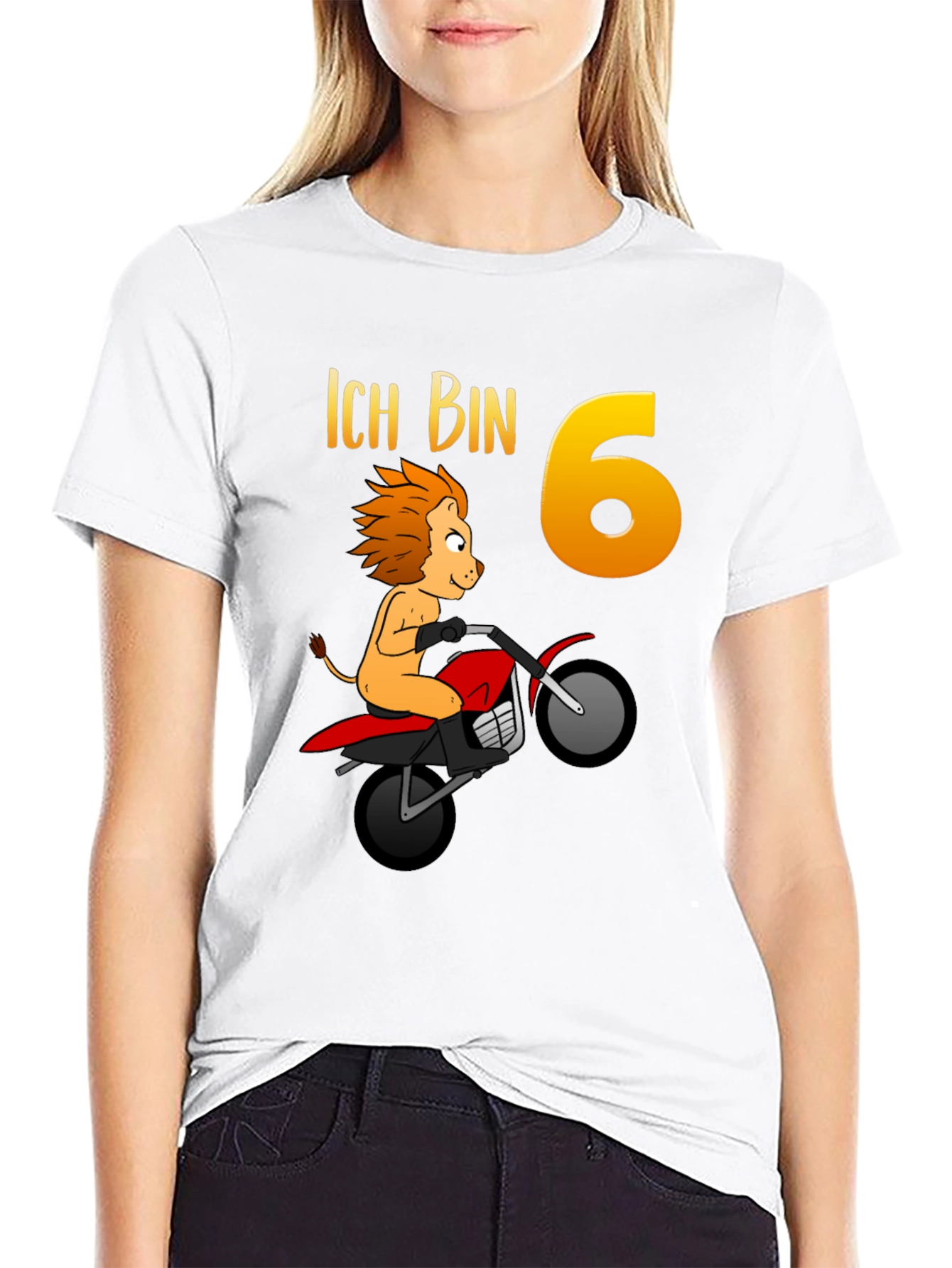 Lion 6th Birthday T-Shirt