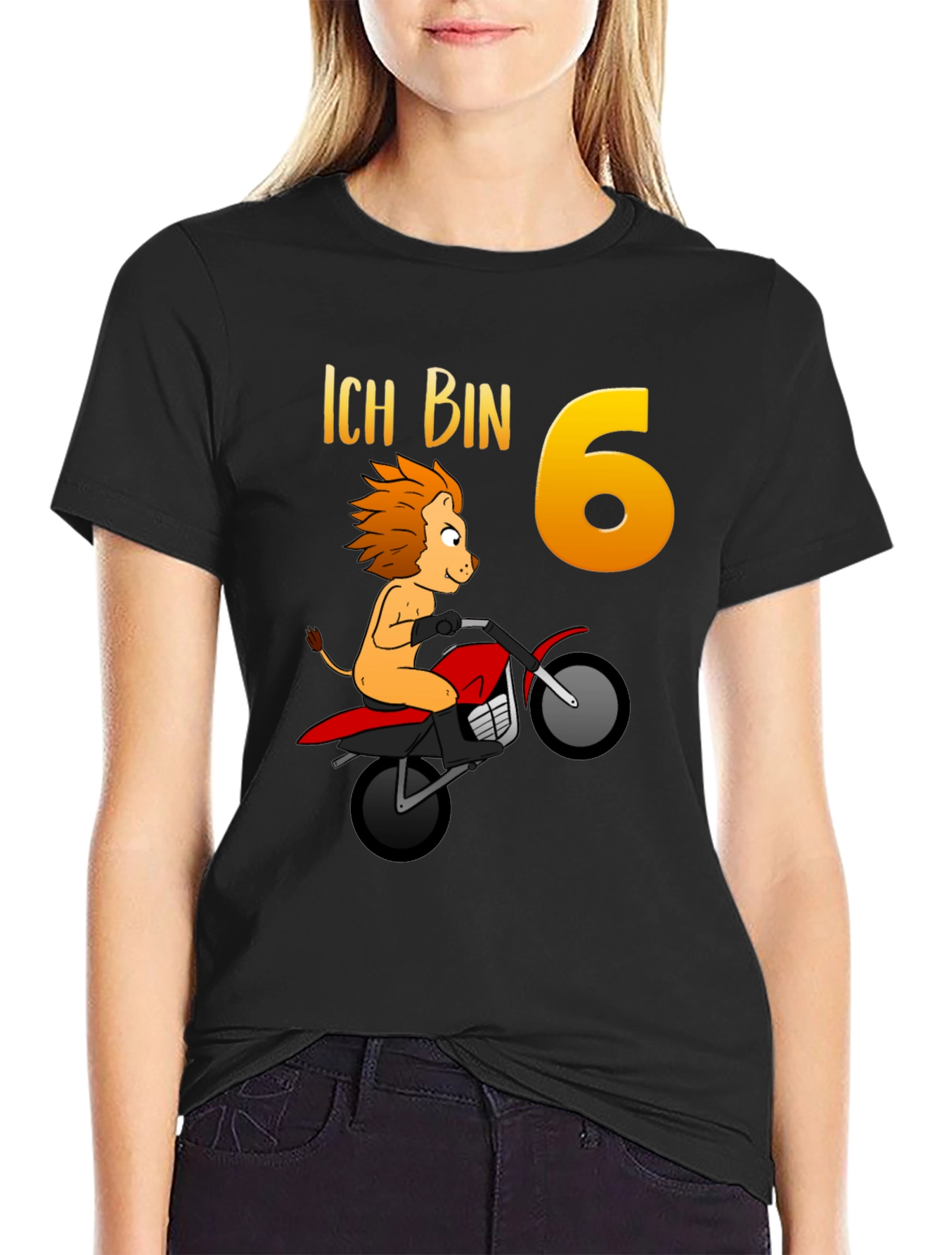 Lion 6th Birthday T-Shirt