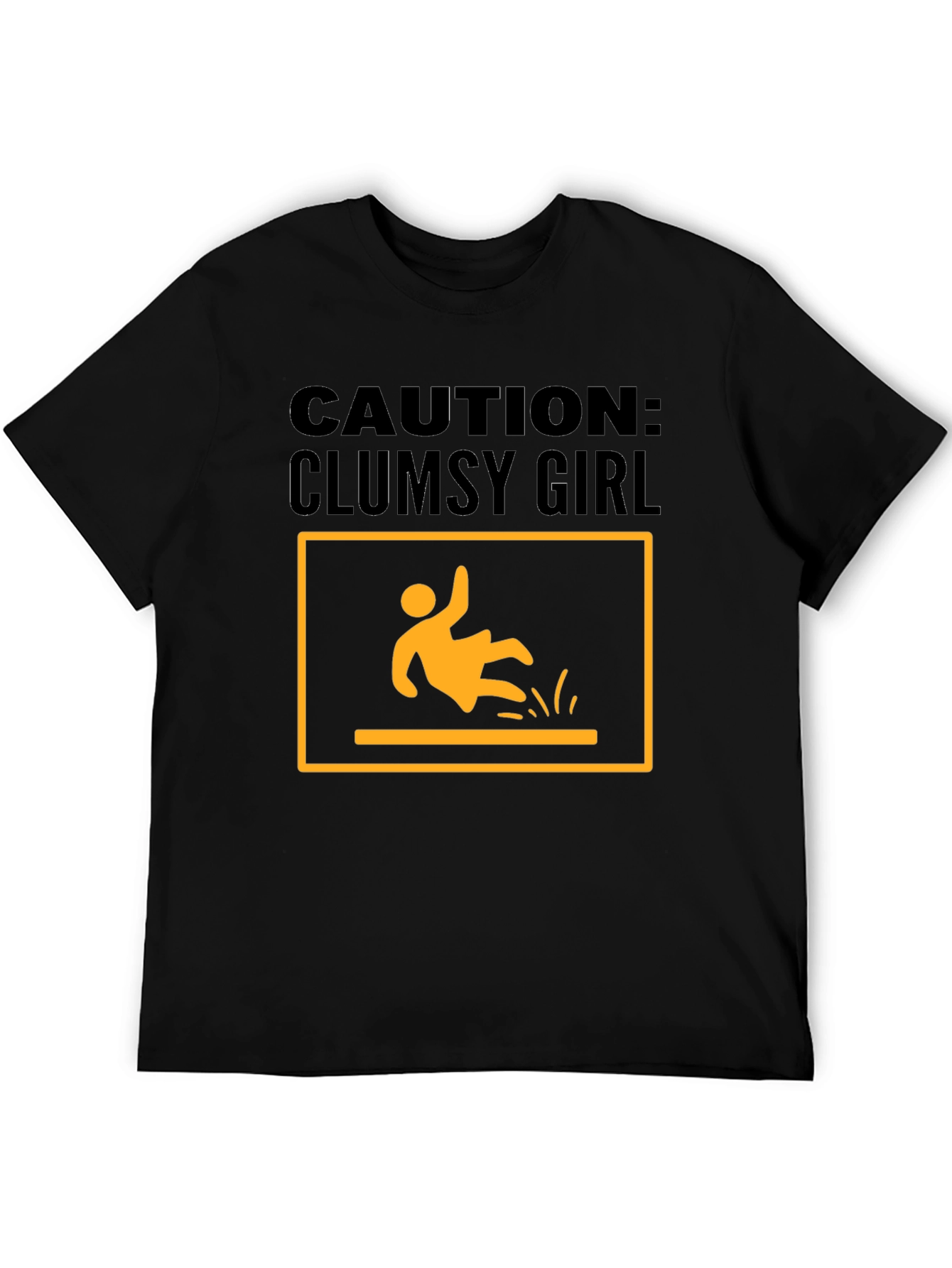 Caution: Clumsy Girl Graphic Tee
