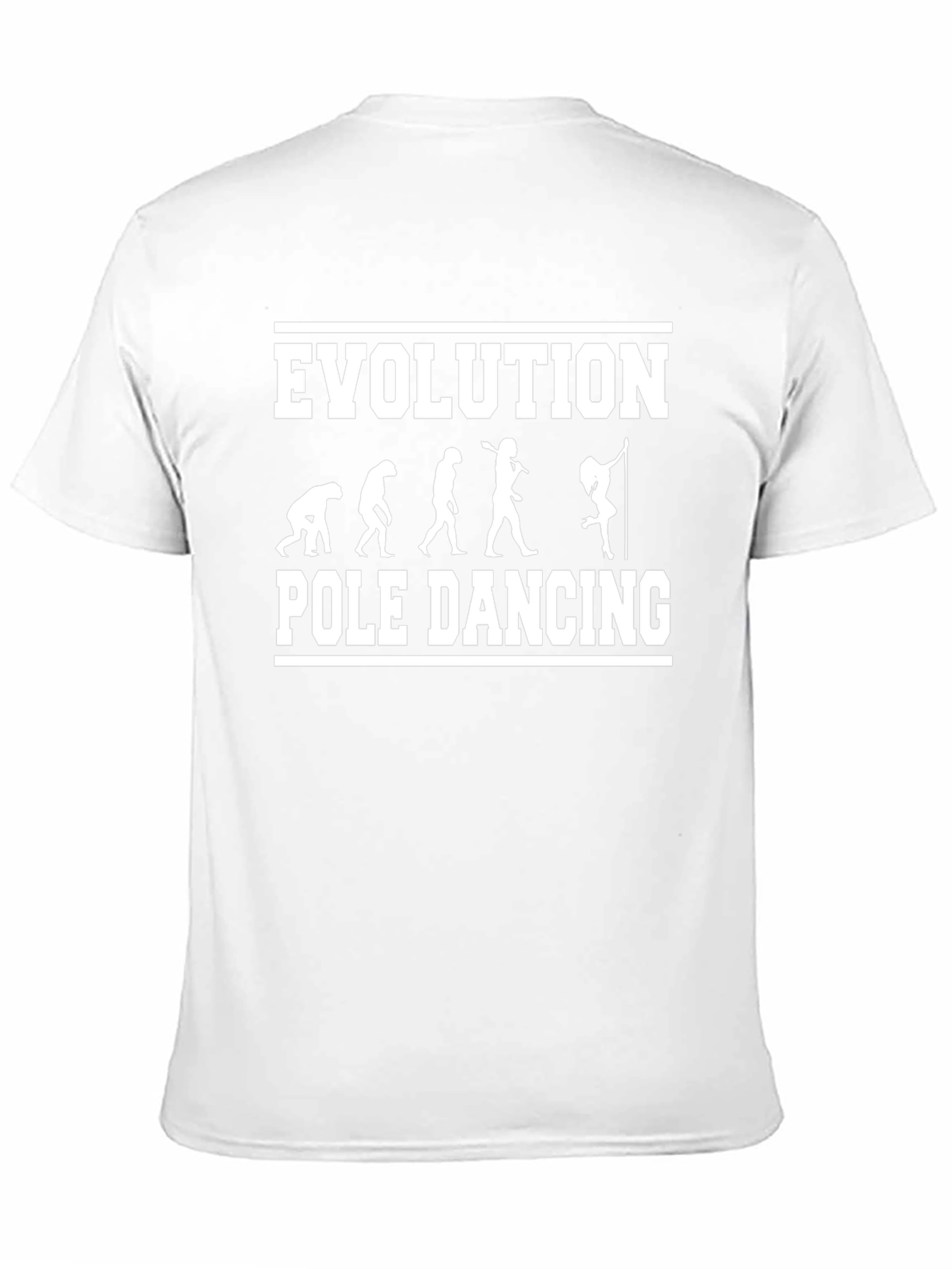 Evolution Pole Dancing Graphic Tee - Black
