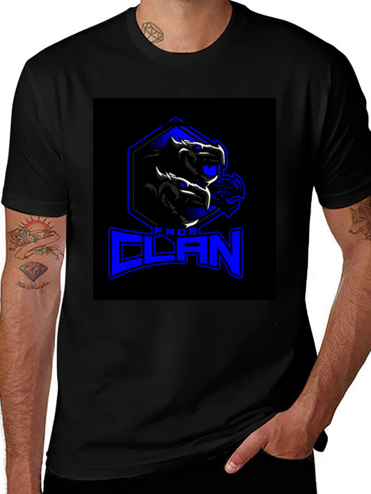 Black FROG CLAN Dragon Graphic T-Shirt