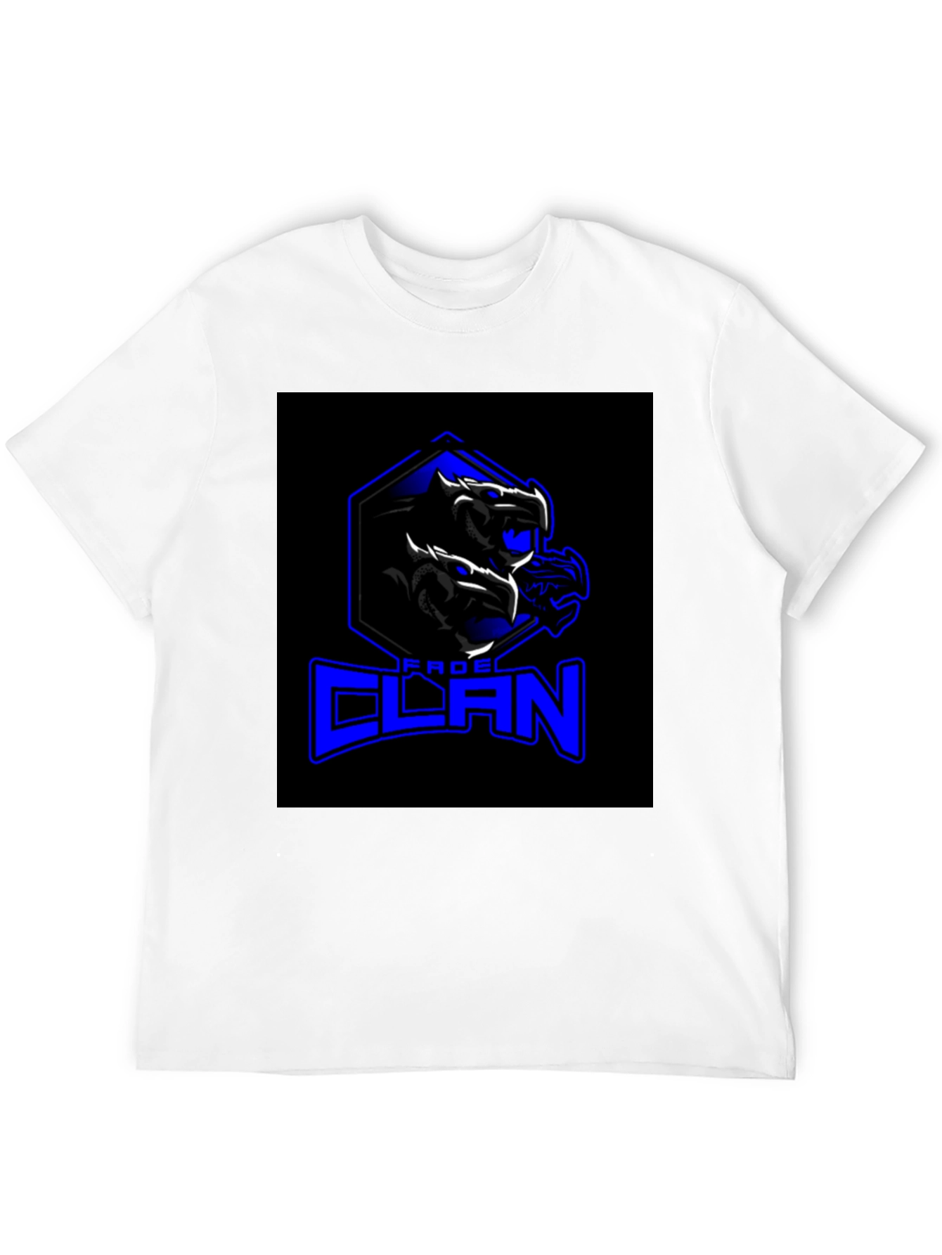Black FROG CLAN Dragon Graphic T-Shirt