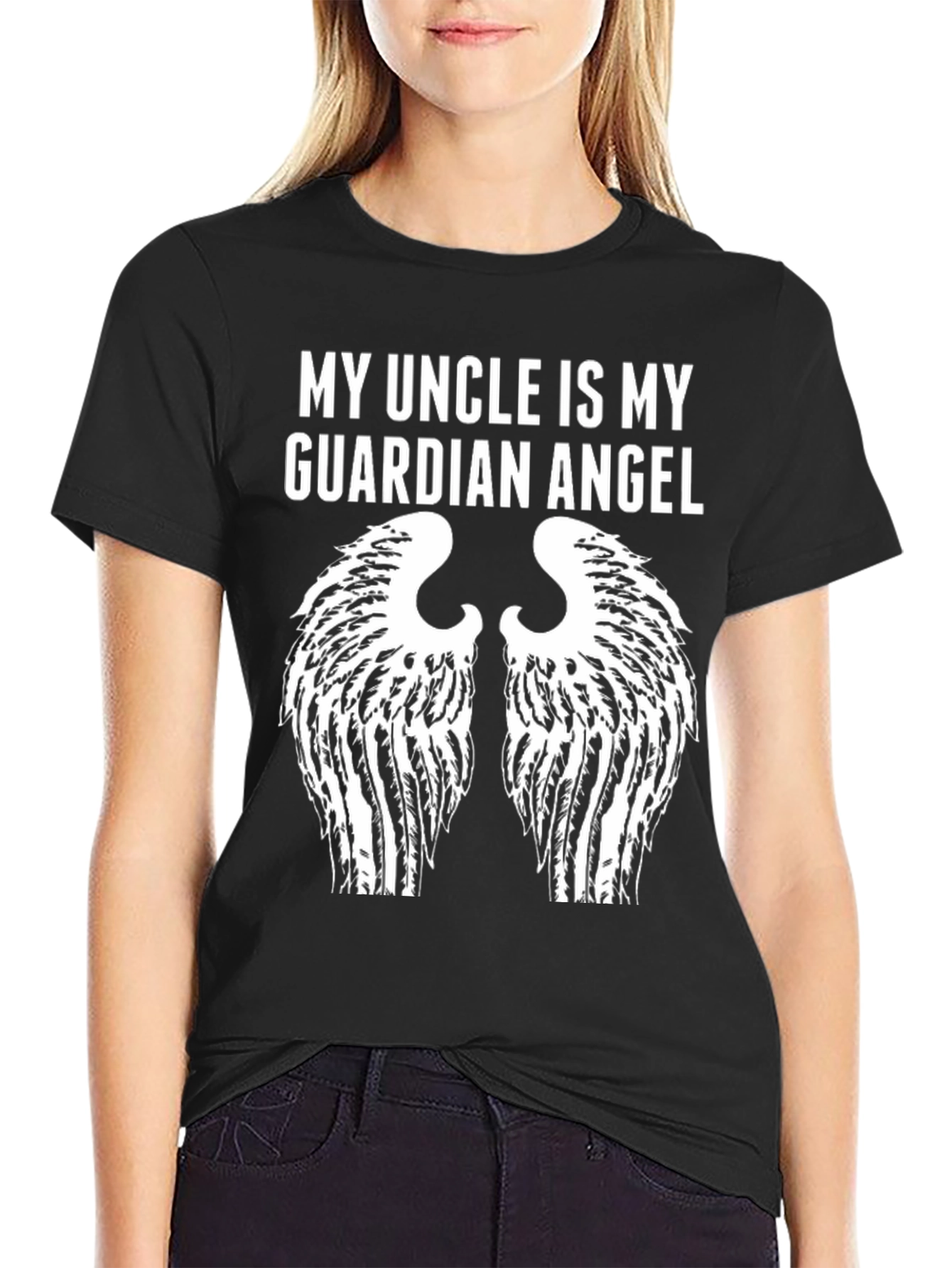 My Uncle is My Guardian Angel T-Shirt
