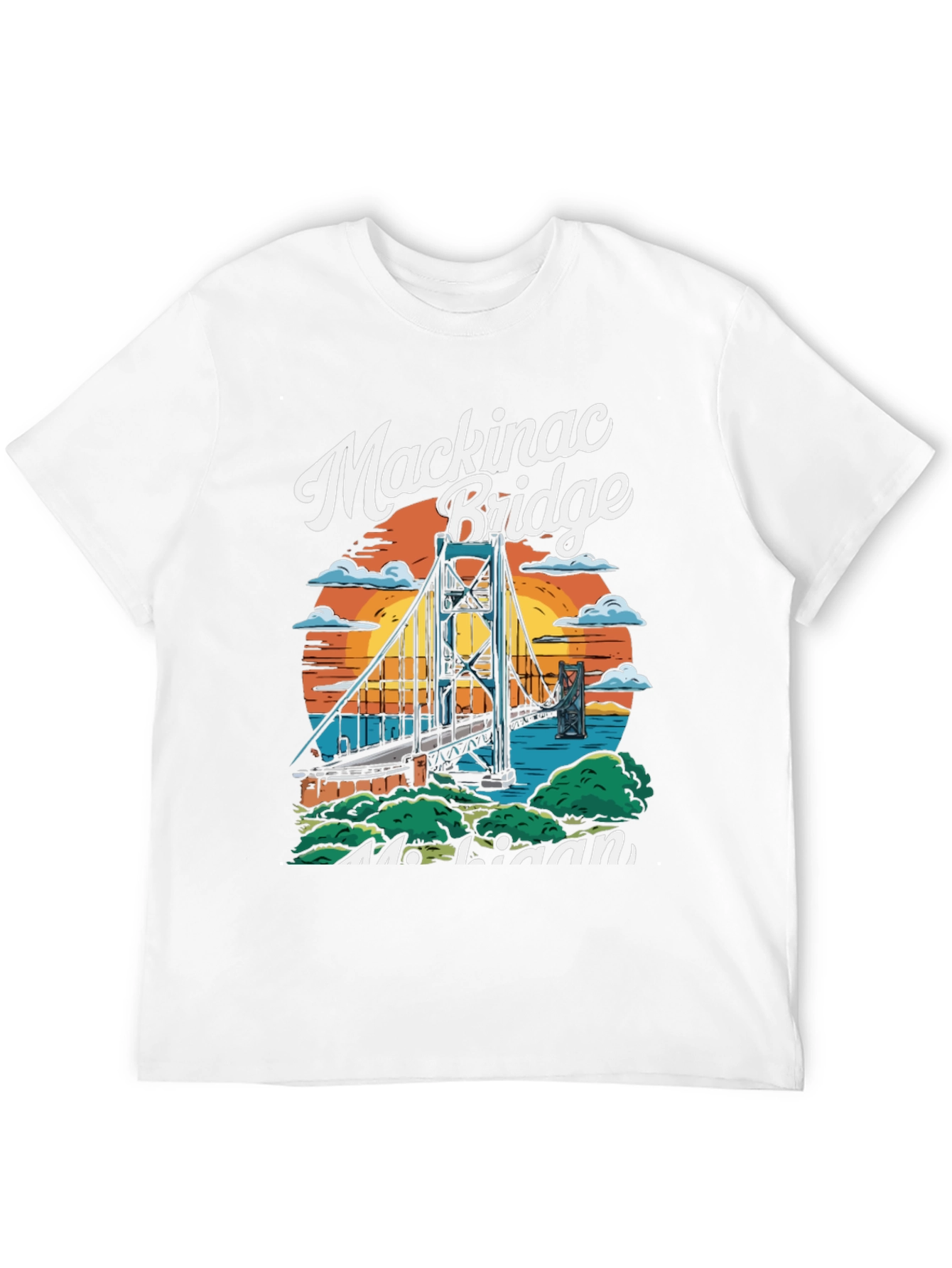 Mackinac Bridge Michigan T-Shirt