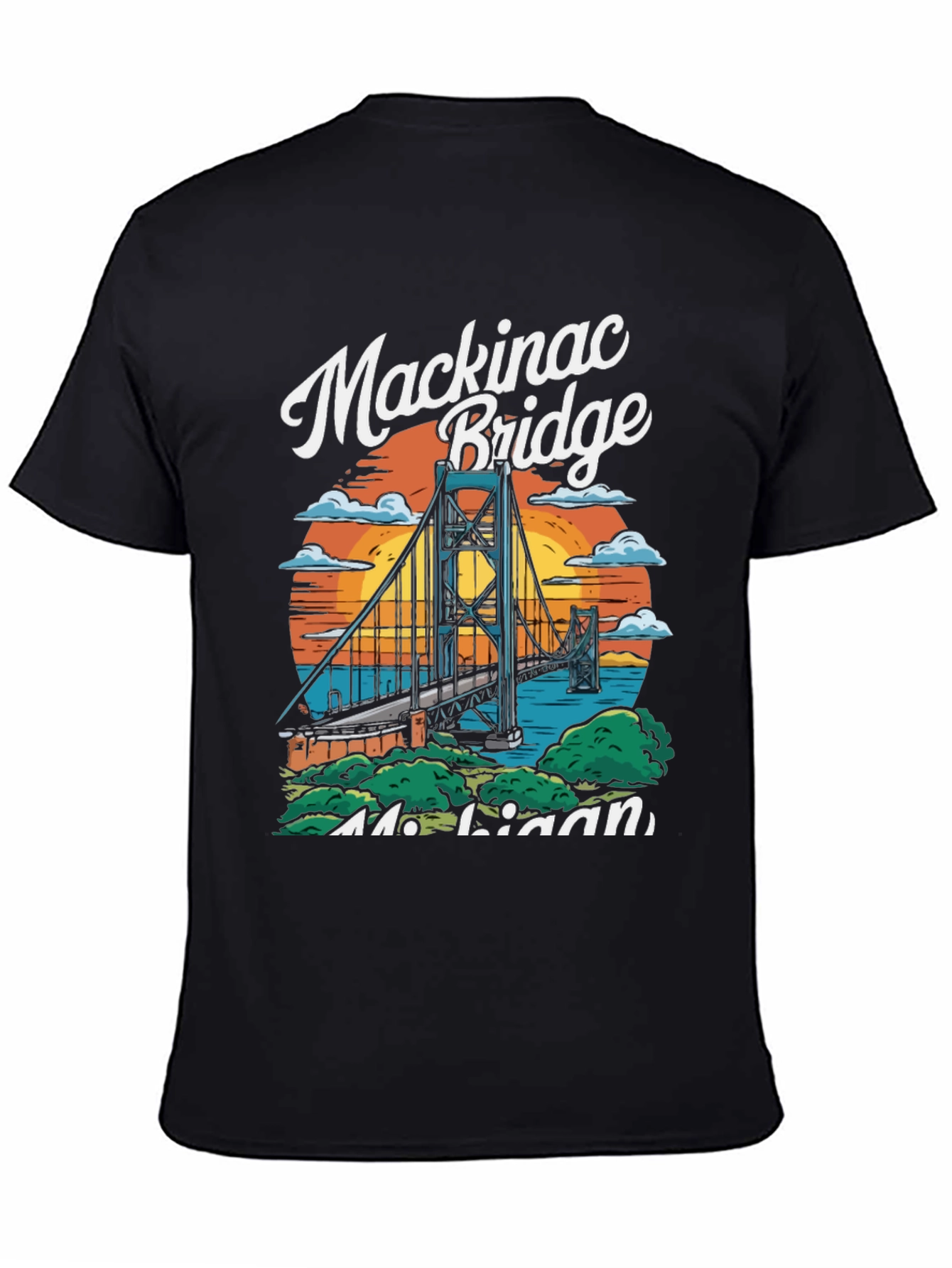 Mackinac Bridge Michigan T-Shirt
