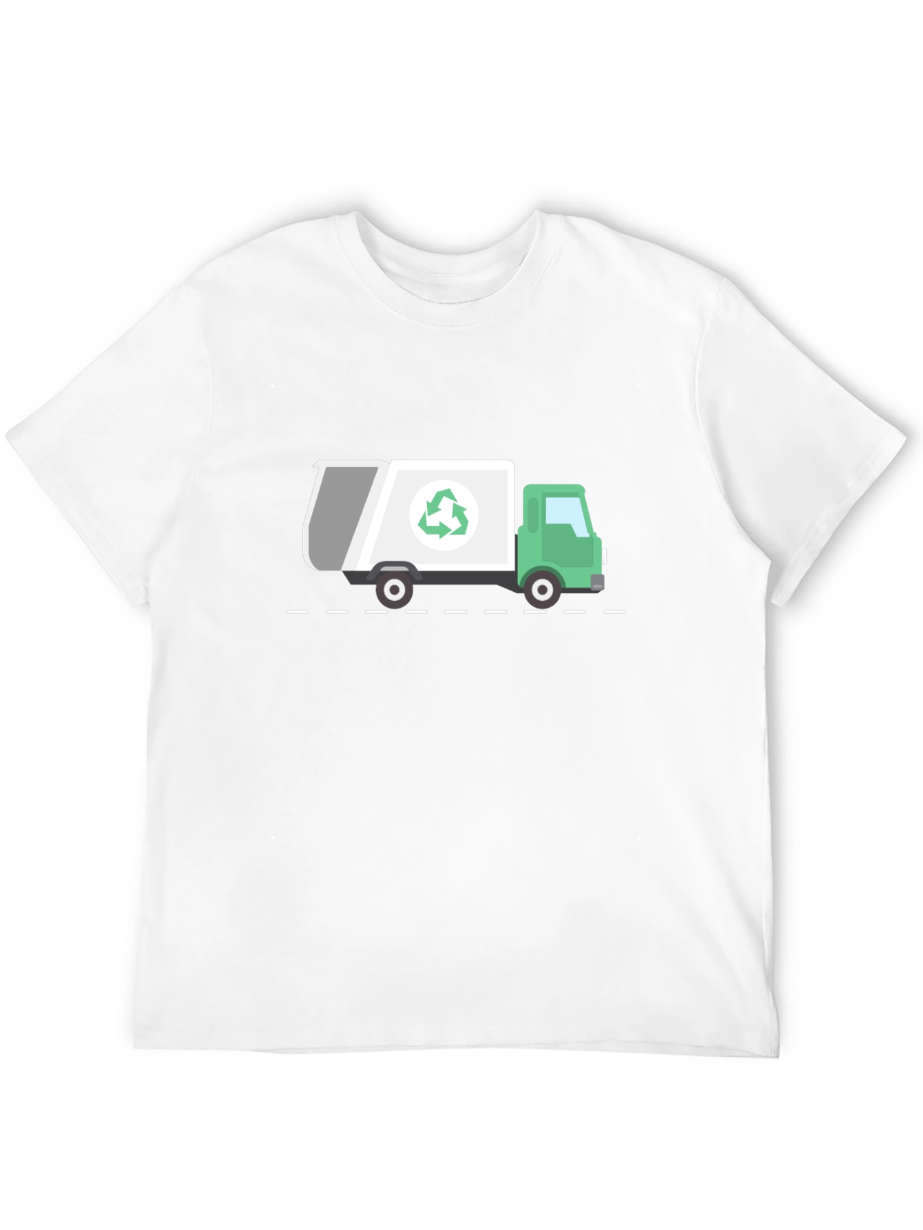 Recycle Truck Graphic Tee - Eco-Friendly Shirt