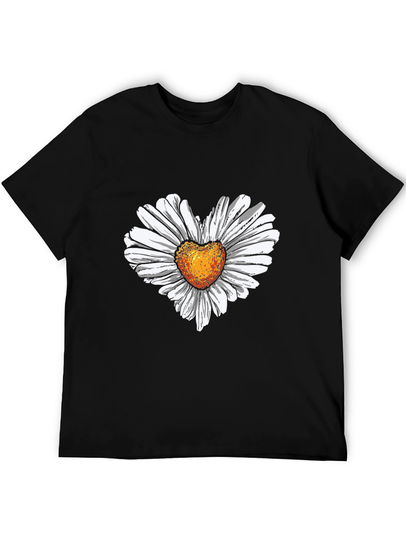 Daisy Heart Graphic T-Shirt