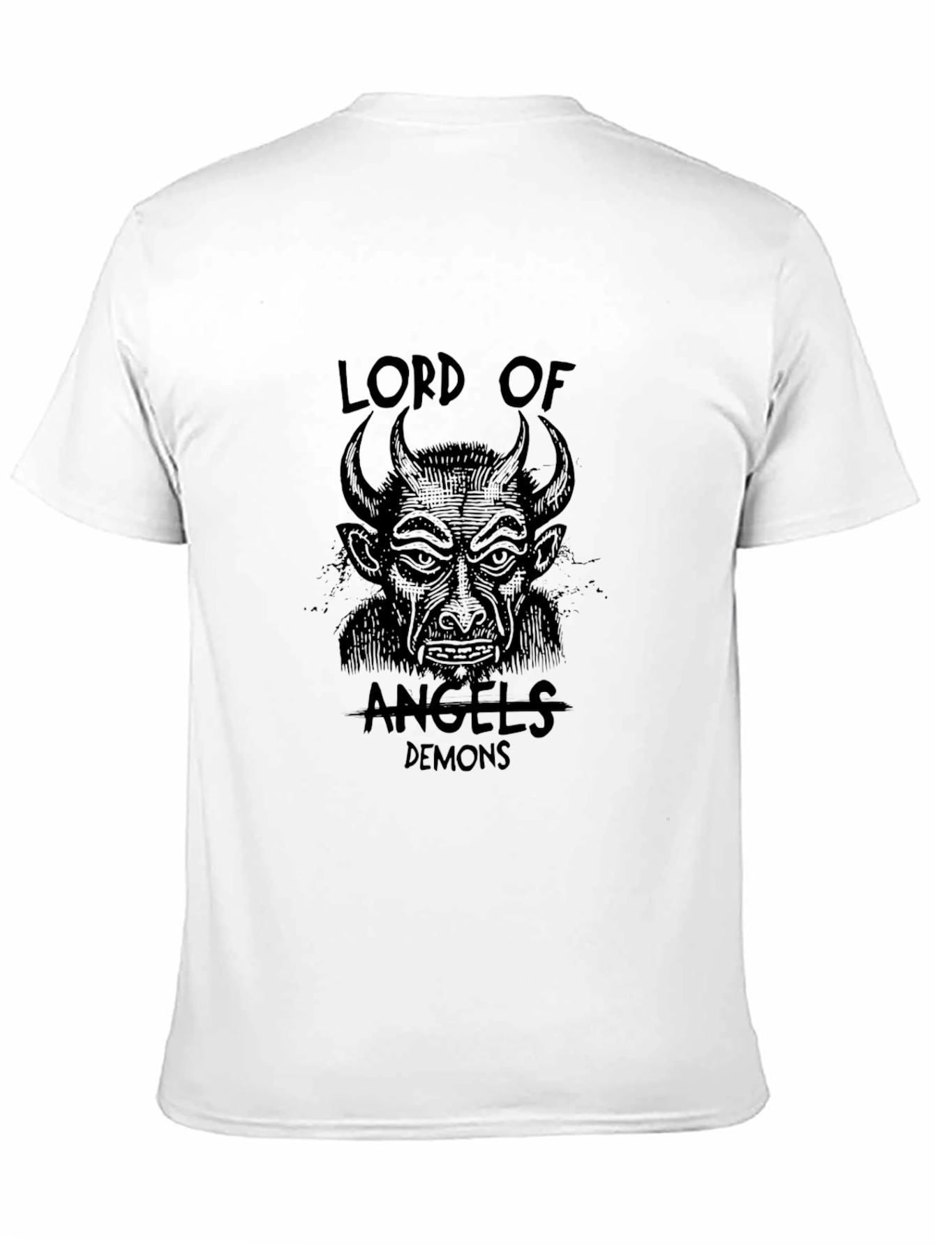 Lord of Angels & Demons Black Graphic Tee