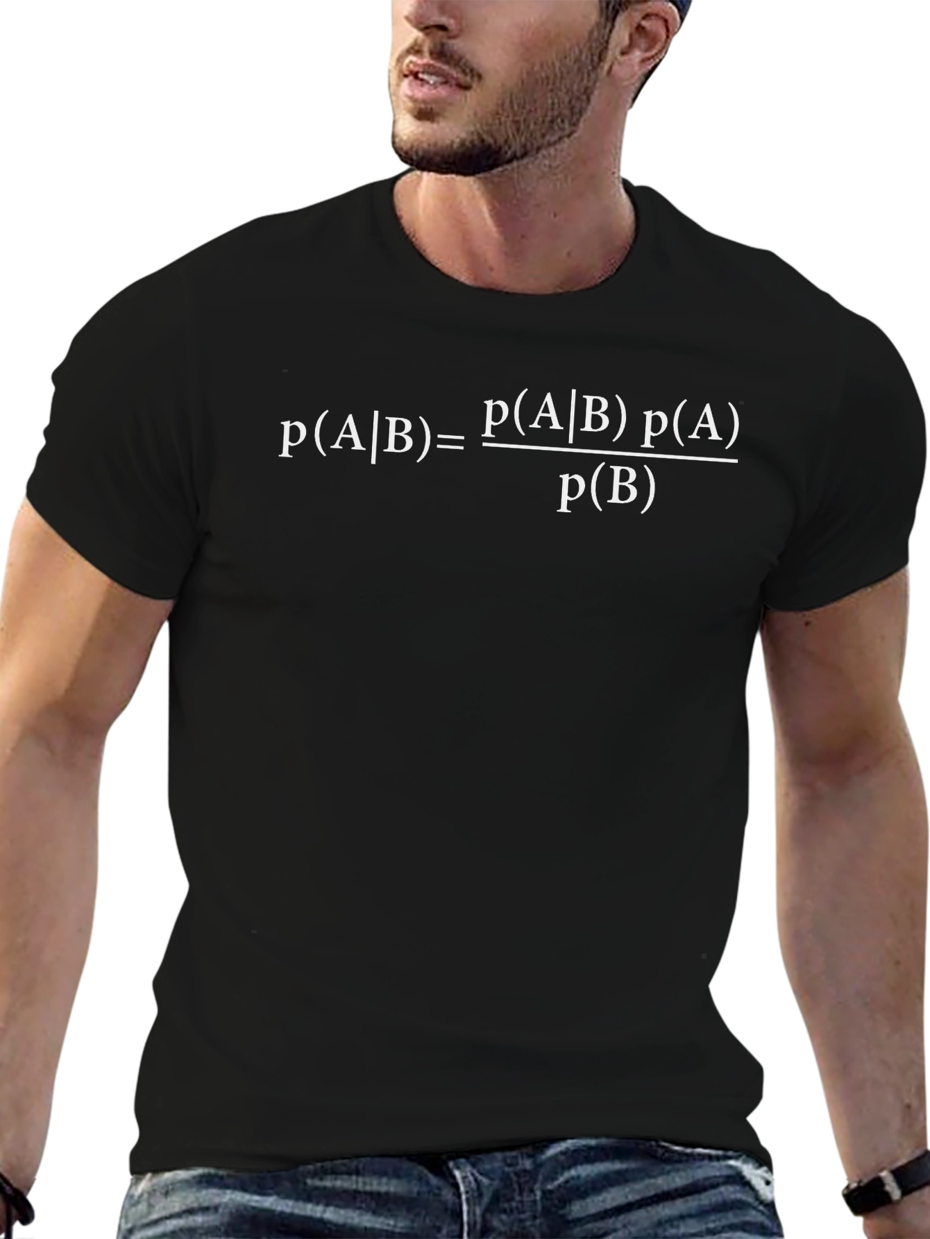 Bayes Theorem T-Shirt - Probability Equation