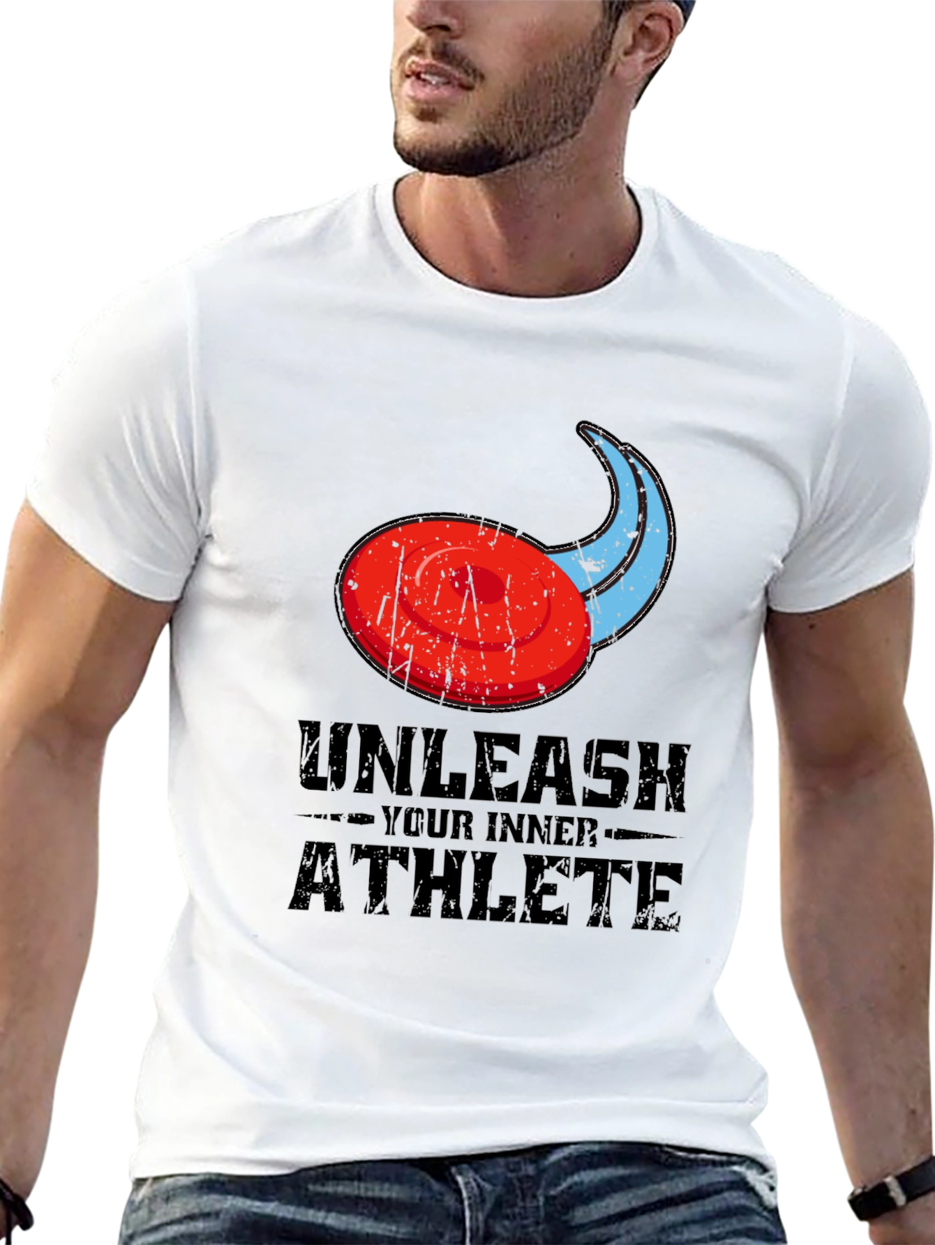 Unleash Your Inner Athlete Black T-Shirt