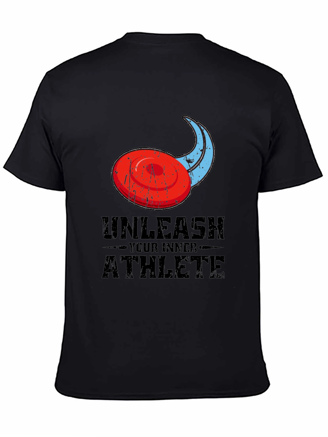 Unleash Your Inner Athlete Black T-Shirt