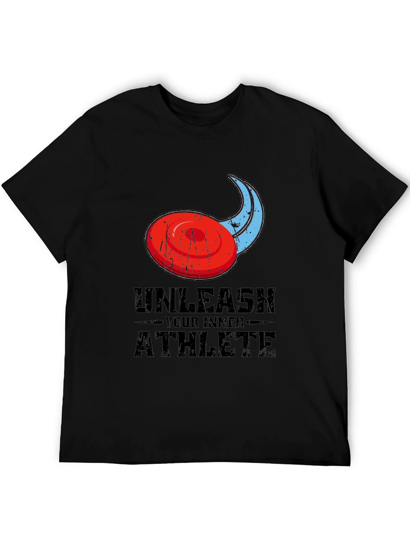 Unleash Your Inner Athlete Black T-Shirt
